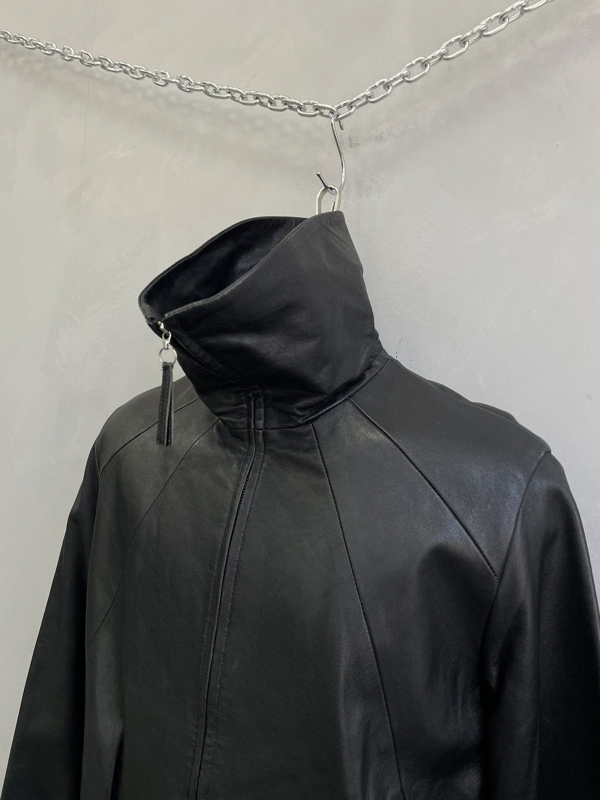 Japanese Brand 14th addiction black leather biker leather jacket gothic y2k Size US S / EU 44-46 / 1 - 6 Thumbnail