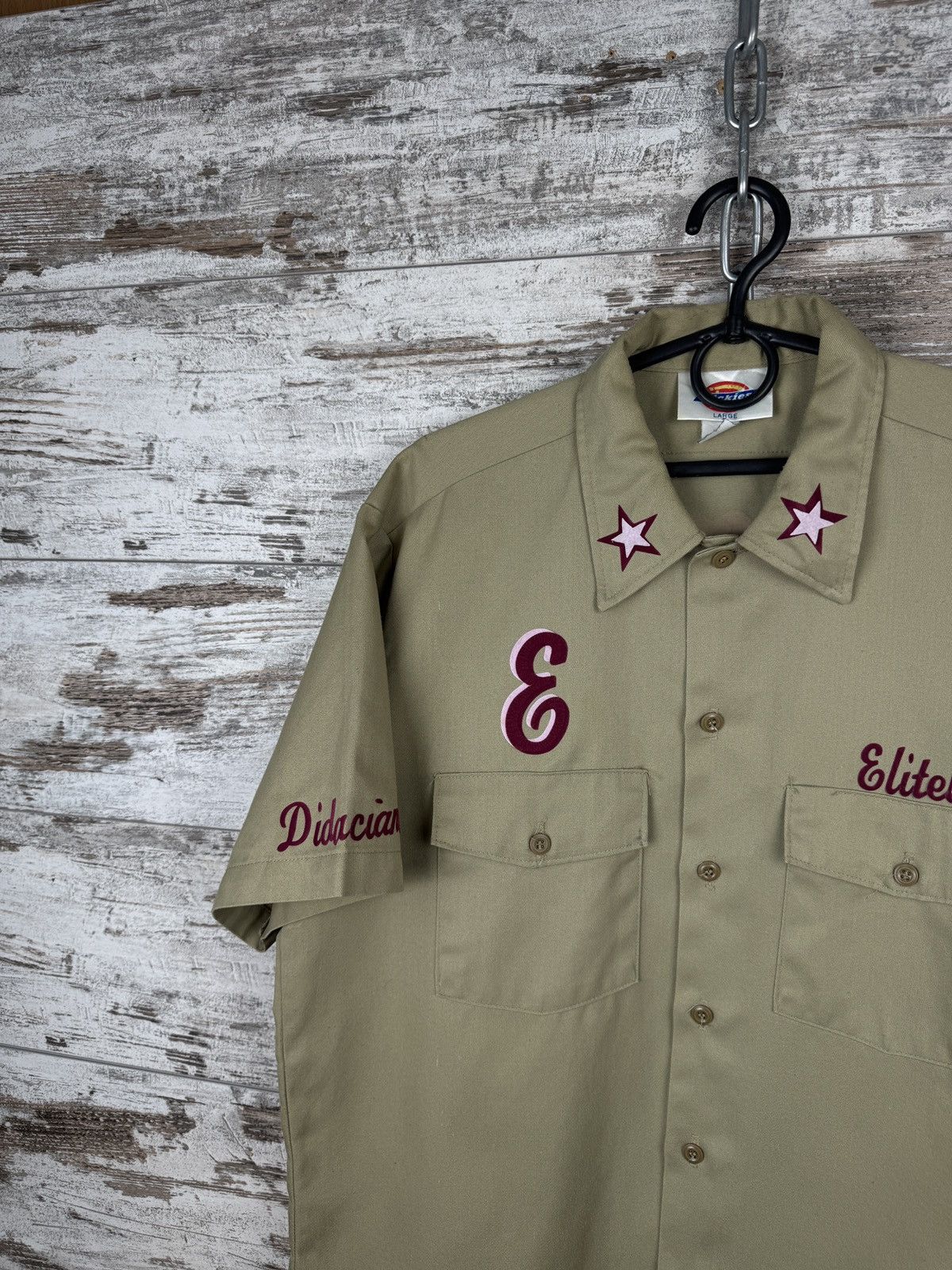 Dickies Mens Vintage Dickies Elites shirts button up rare workwear Size US L / EU 52-54 / 3 - 4 Thumbnail