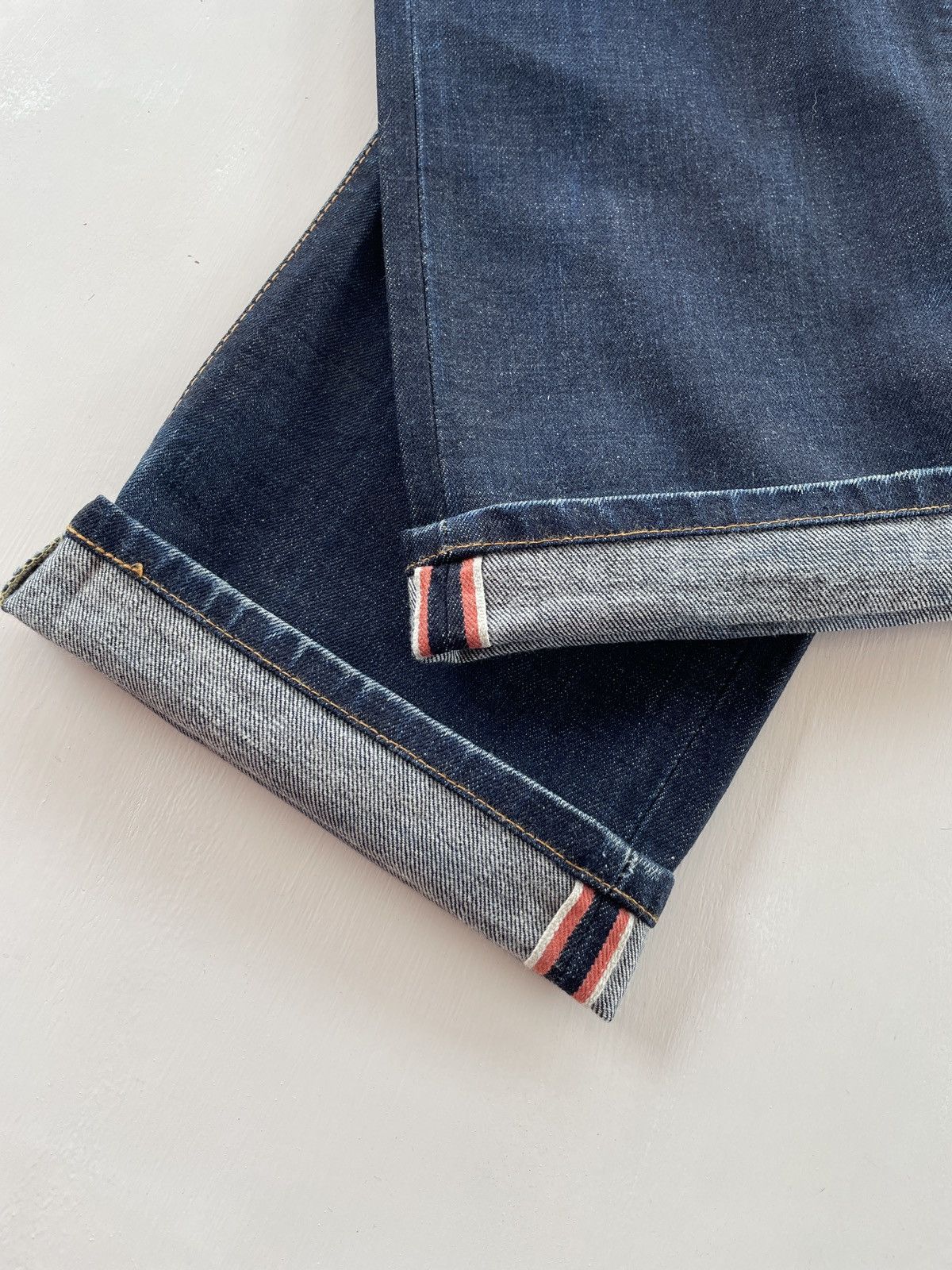 Edwin 505 zxx Buckle Back Selvedge Jeans