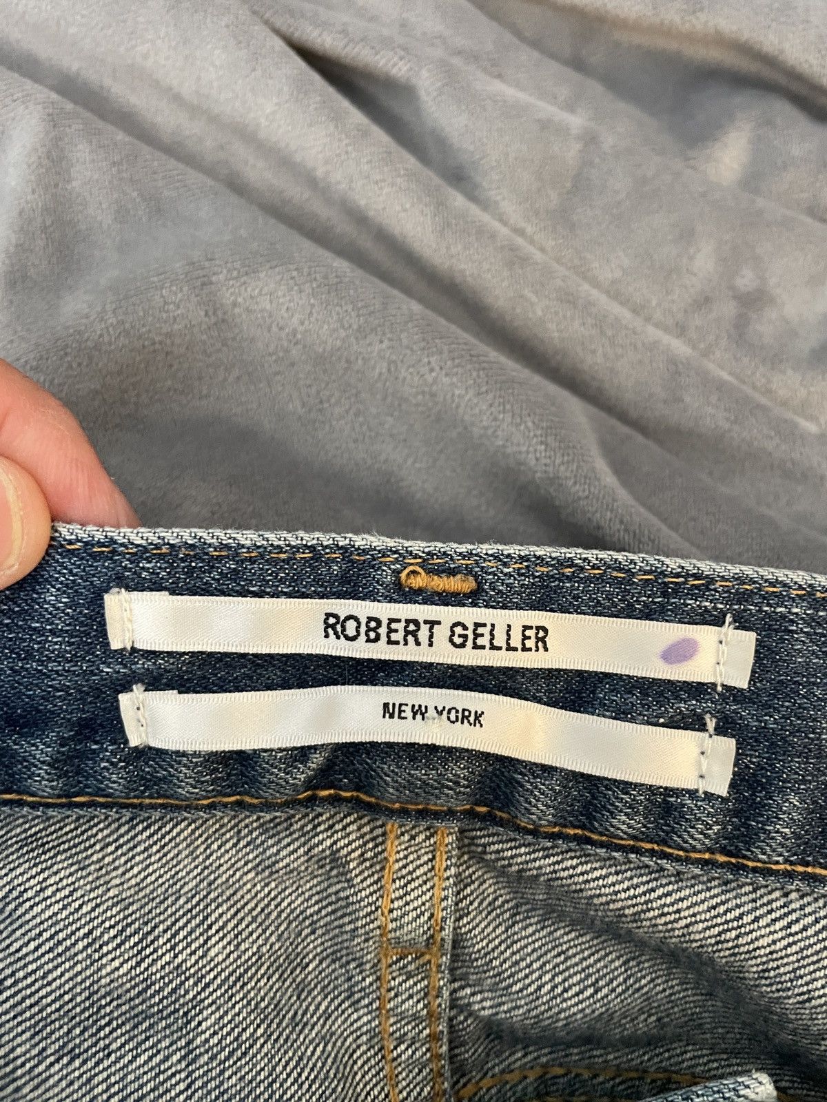 Robert Geller Distressed torn Cropped Jeans Size US 34 / EU 50 - 8 Thumbnail