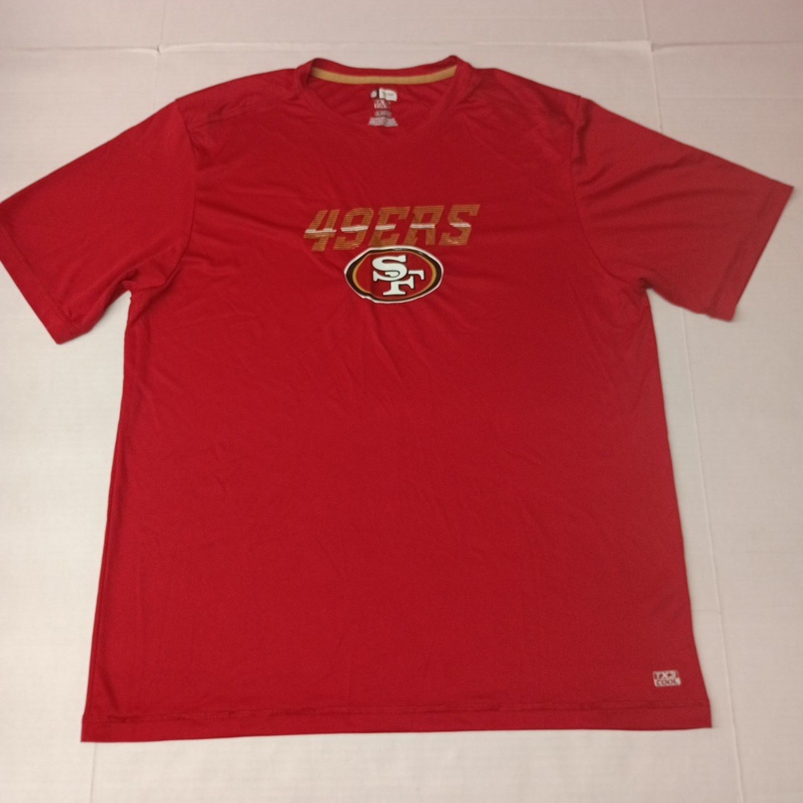 NFL San Francisco 49ers NFL Shirt Men's XL Red TX3 Cool Size US XL / EU 56 / 4 - 1 Thumbnail