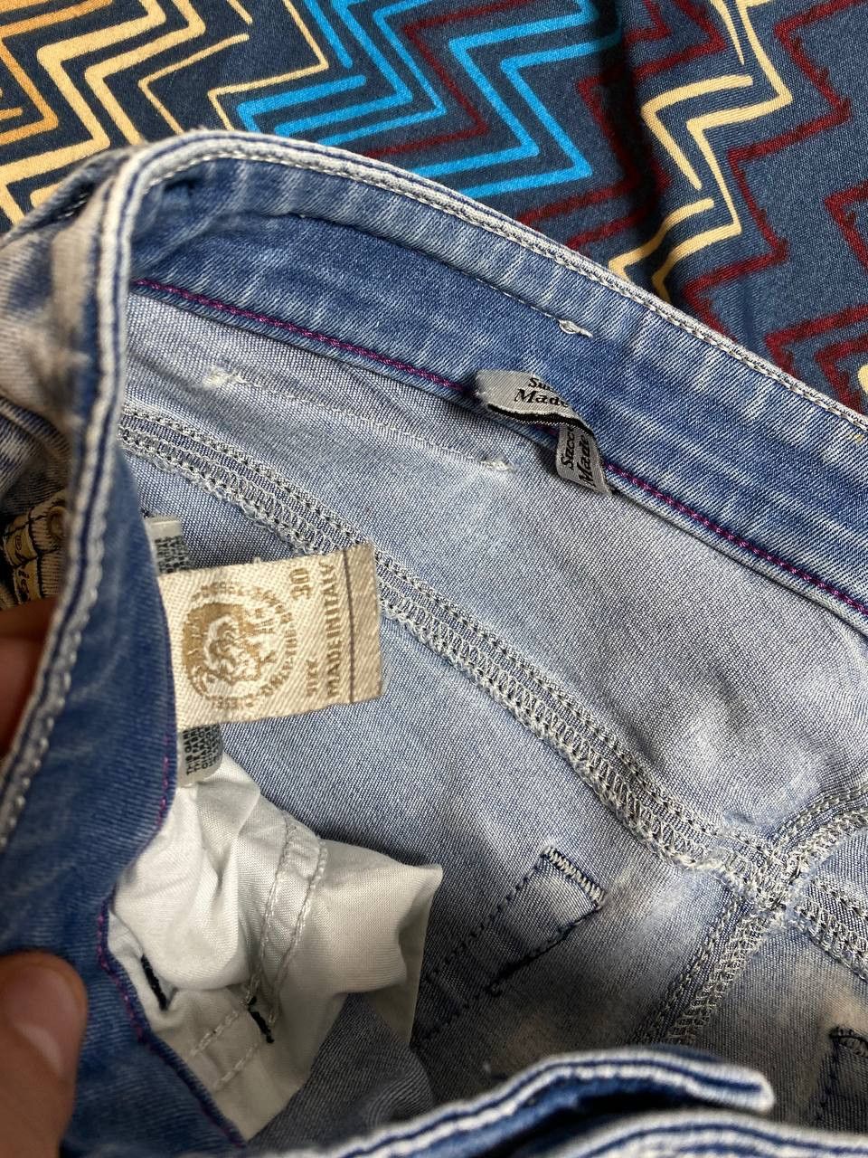 Diesel × Japanese Brand DIESEL LOW RISE Y2K STYLE JEANS super skinny Size 30" / US 8 / IT 44 - 5 Thumbnail