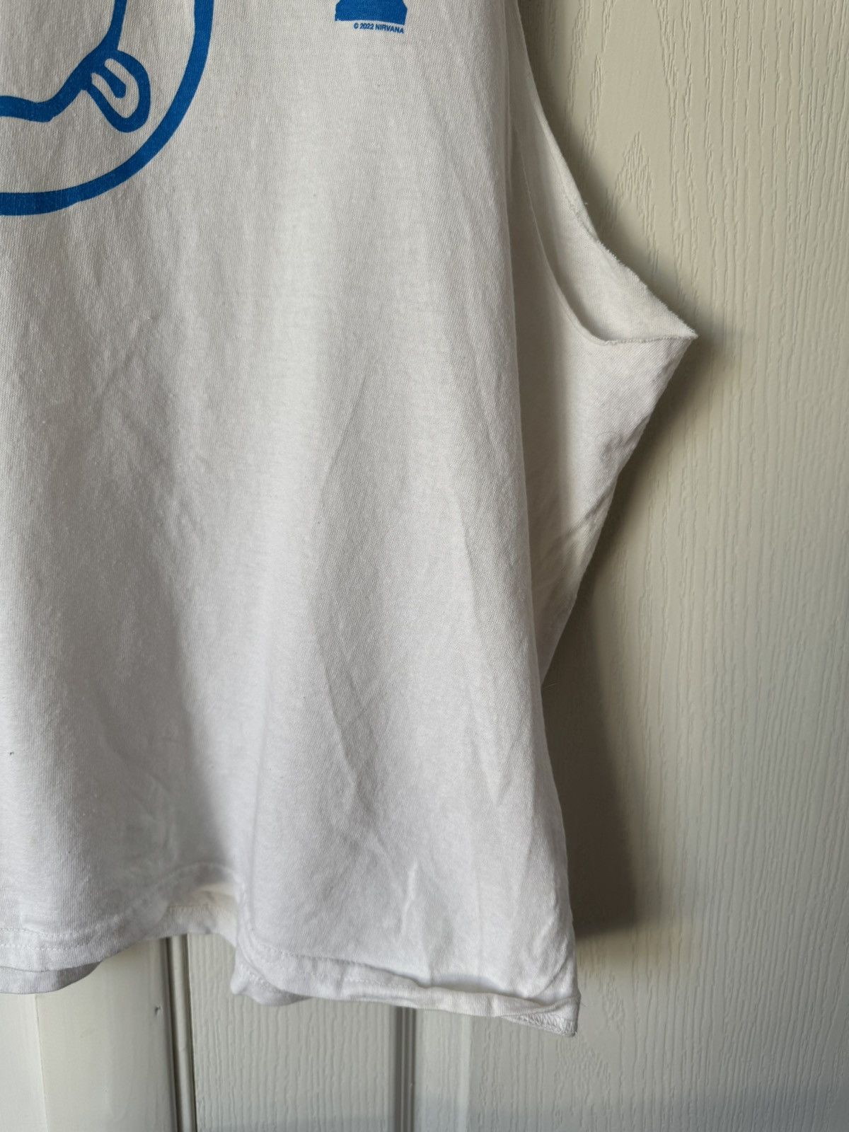 Band Tees Nirvana Smiley Band Sleeveless Tee Size US XL / EU 56 / 4 - 4 Thumbnail