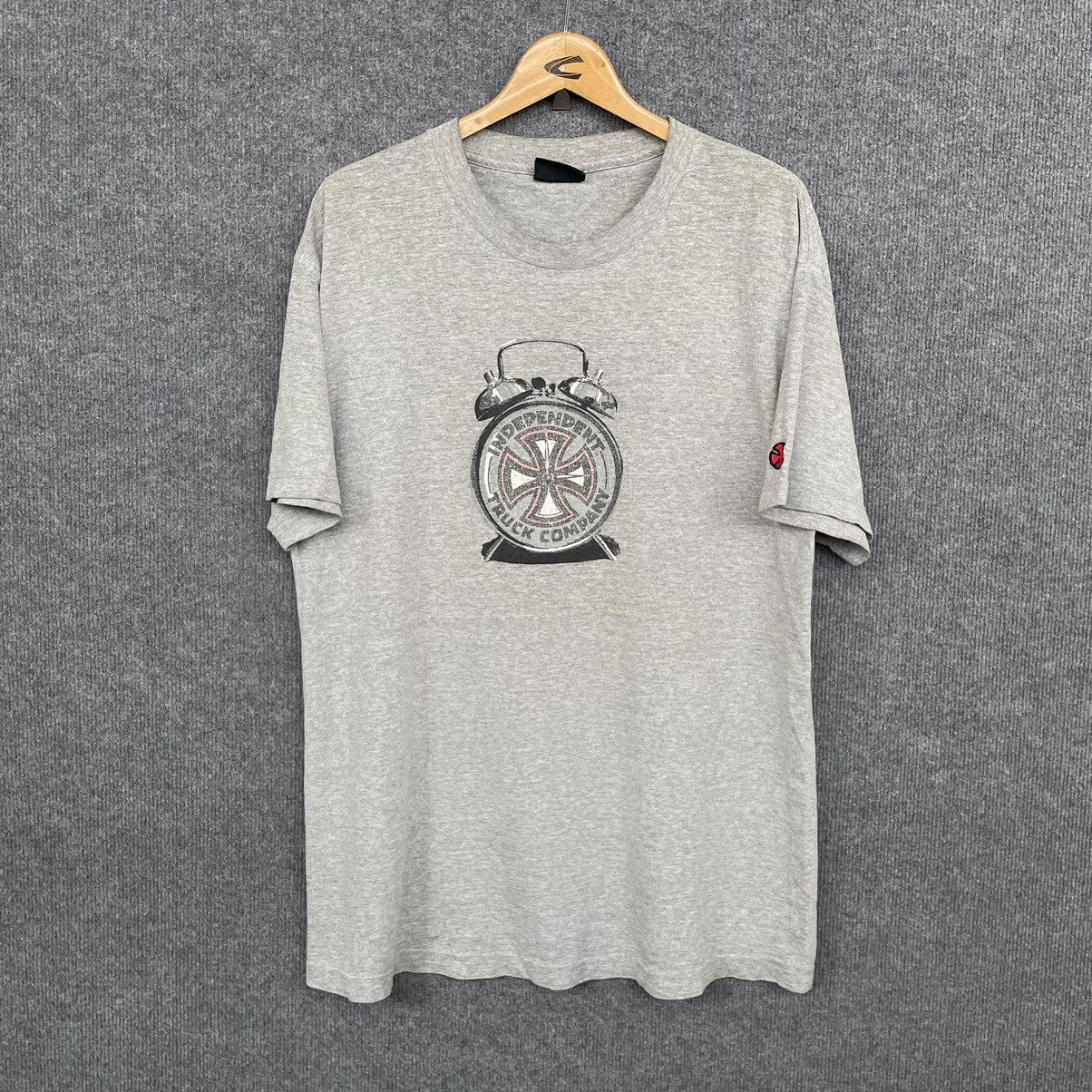 Independent Truck Co. × Vintage Vintage 1990s Independent Truck Company Skateboard T Shirt Size US L / EU 52-54 / 3 - 1 Thumbnail