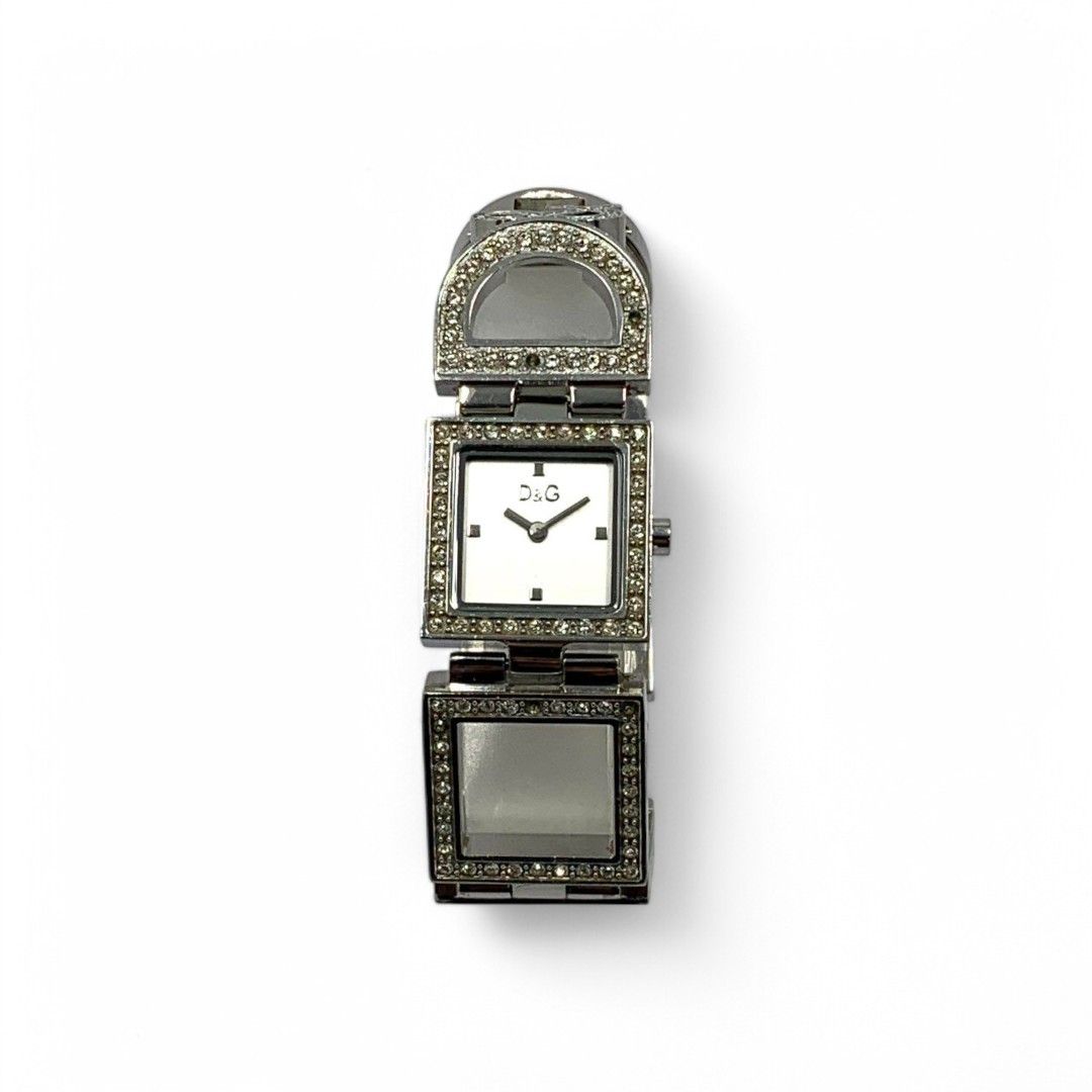 Dolce & Gabbana Dolce & Gabbana - Silver Ladies Vintage Quartz Watch White Size ONE SIZE - 3 Thumbnail