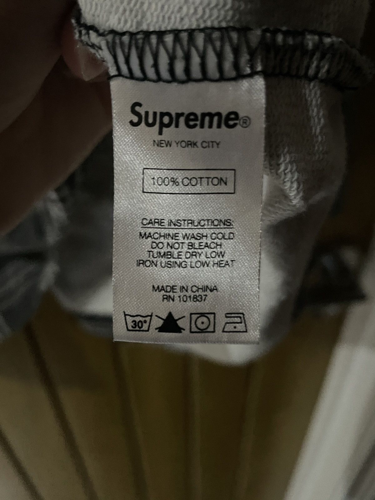 Supreme Supreme Grey Quarter-Zip Flannel Size US S / EU 44-46 / 1 - 5 Thumbnail