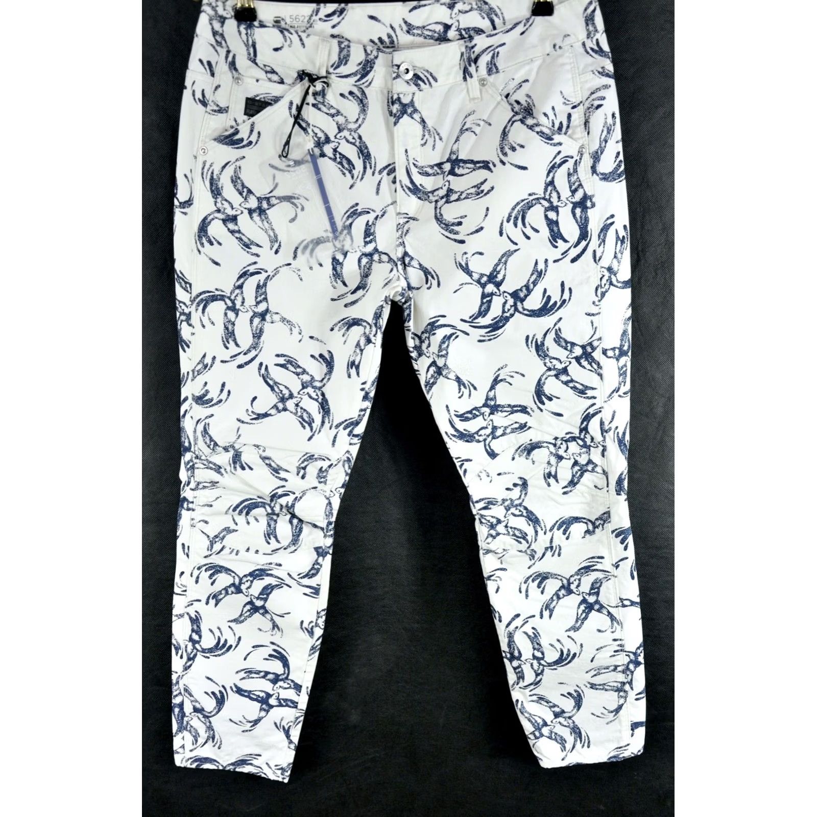 G-Star G-Star Pharrell Williams Elwood Boyfriend Jeans Chinese Willow W28/L32 Womens Jeans Size 28" / US 6 / IT 42 - 2 Thumbnail
