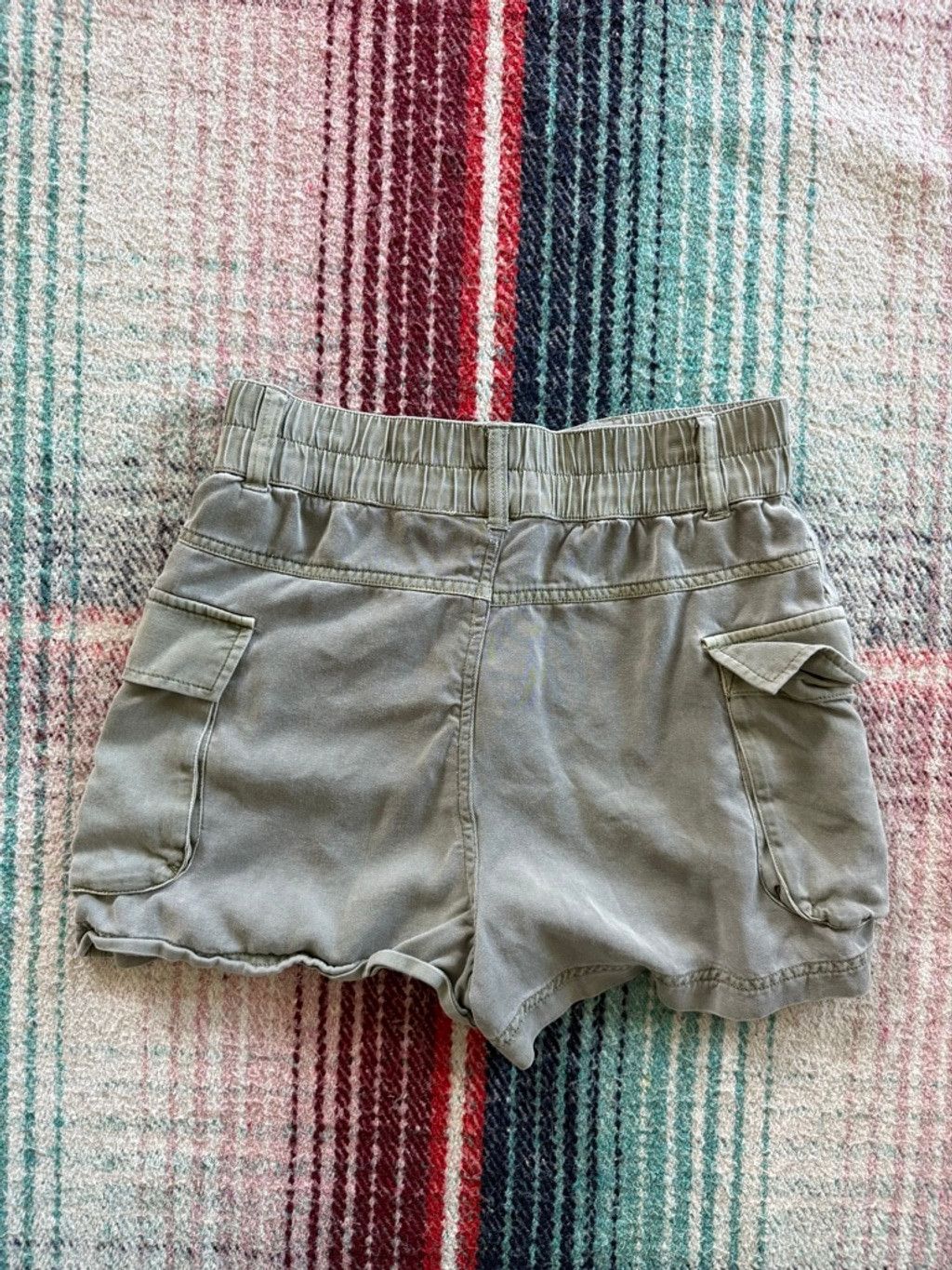 Treasure & Bond Women's Treasure & Bond Green Cargo Shorts XS Size 25" / US 0 / IT 36 - 3 Thumbnail