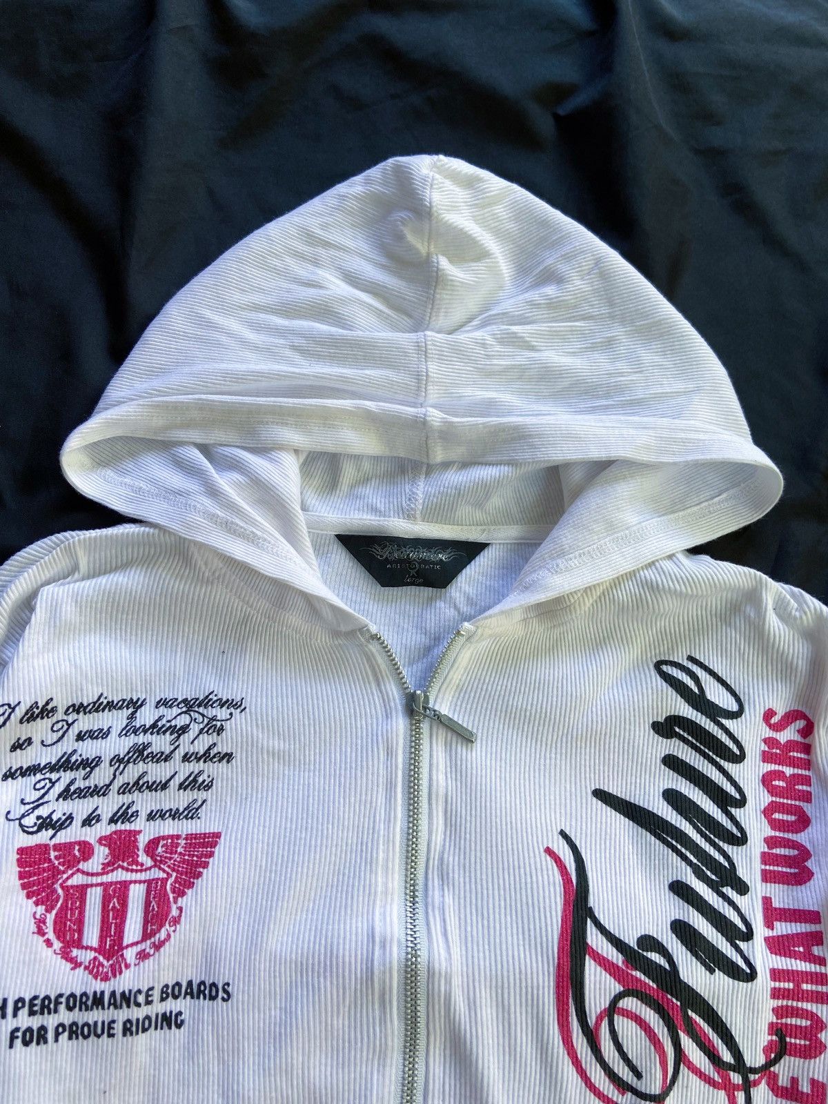20471120 BEAUMERE RIDE WHAT WORKS CASUAL ZIPPER HOODIE Size US M / EU 48-50 / 2 - 6 Thumbnail