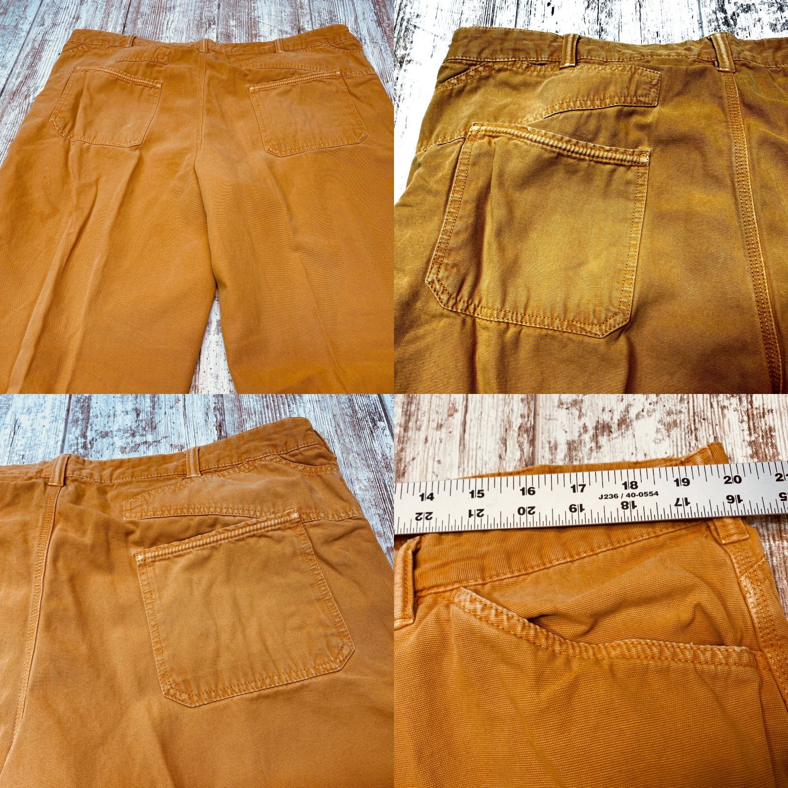 Orvis VINTAGE Orvis Chino Pants Mens 40 Brown Canvas Cotton Outdoors 7450 Size US 40 / EU 56 - 9 Thumbnail