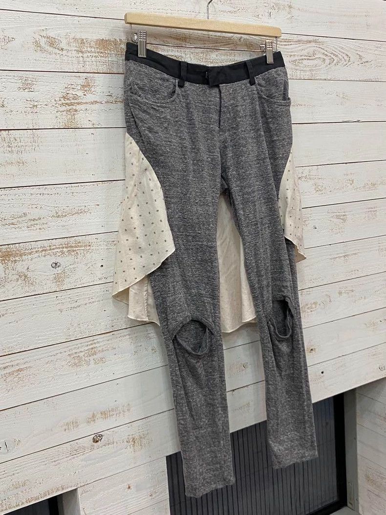 Undercover UNDERCOVER size 1 Paneled shirt jumpsuit with holes in the Size US 28 / EU 44 - 2 Thumbnail