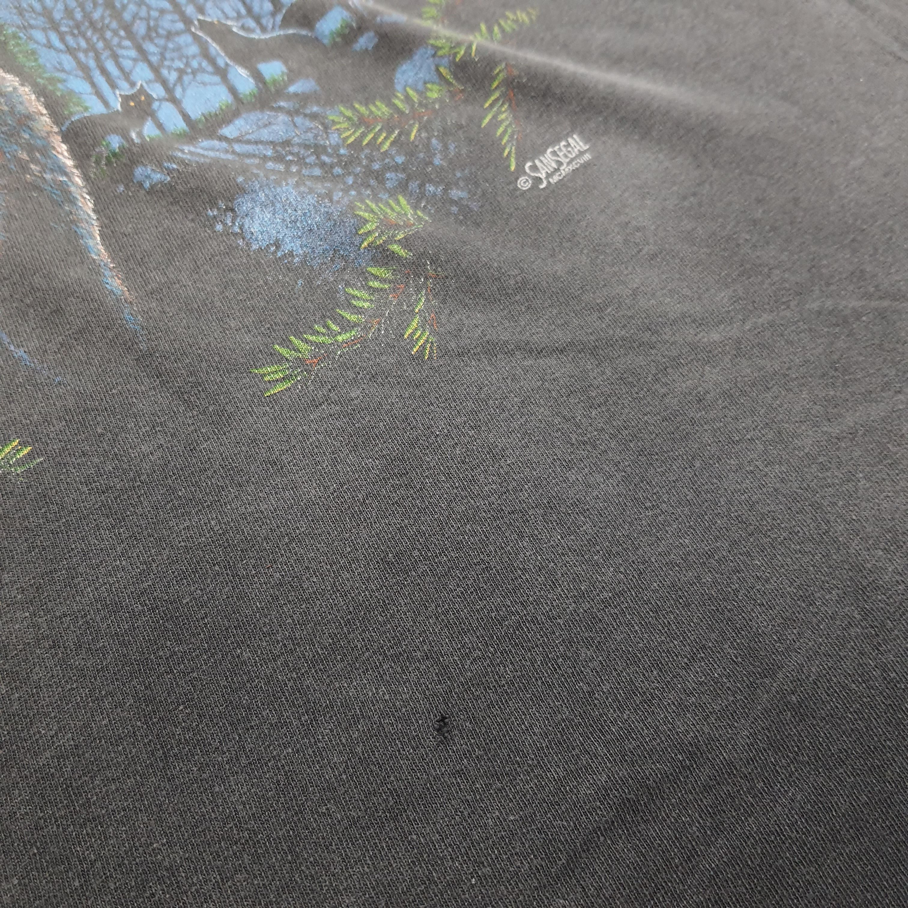 Habitat × Vintage Sansegal Fox Animal Art Tshirt Size US XXL / EU 58 / 5 - 11 Thumbnail