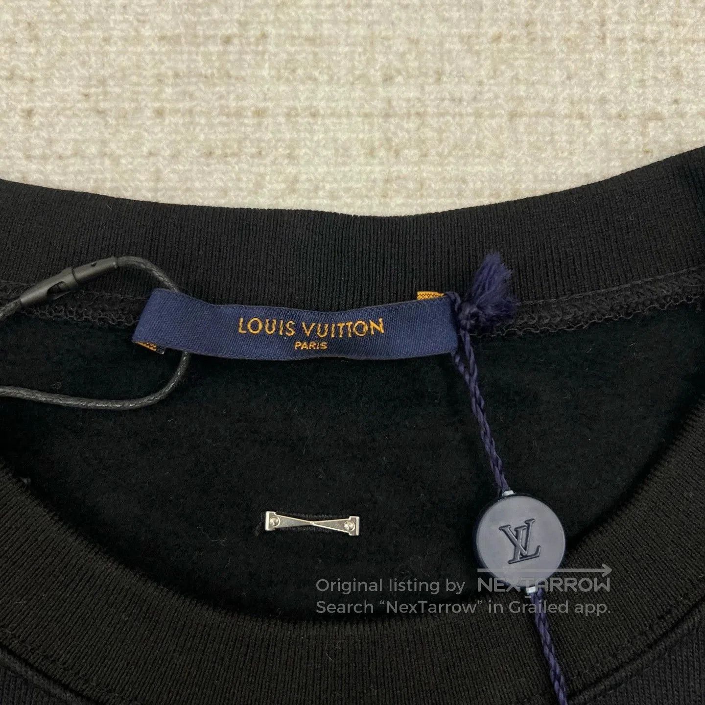 Louis Vuitton Louis Vuitton Logo Patch Sweatshirt XXL. Size US XXL / EU 58 / 5 - 4 Thumbnail