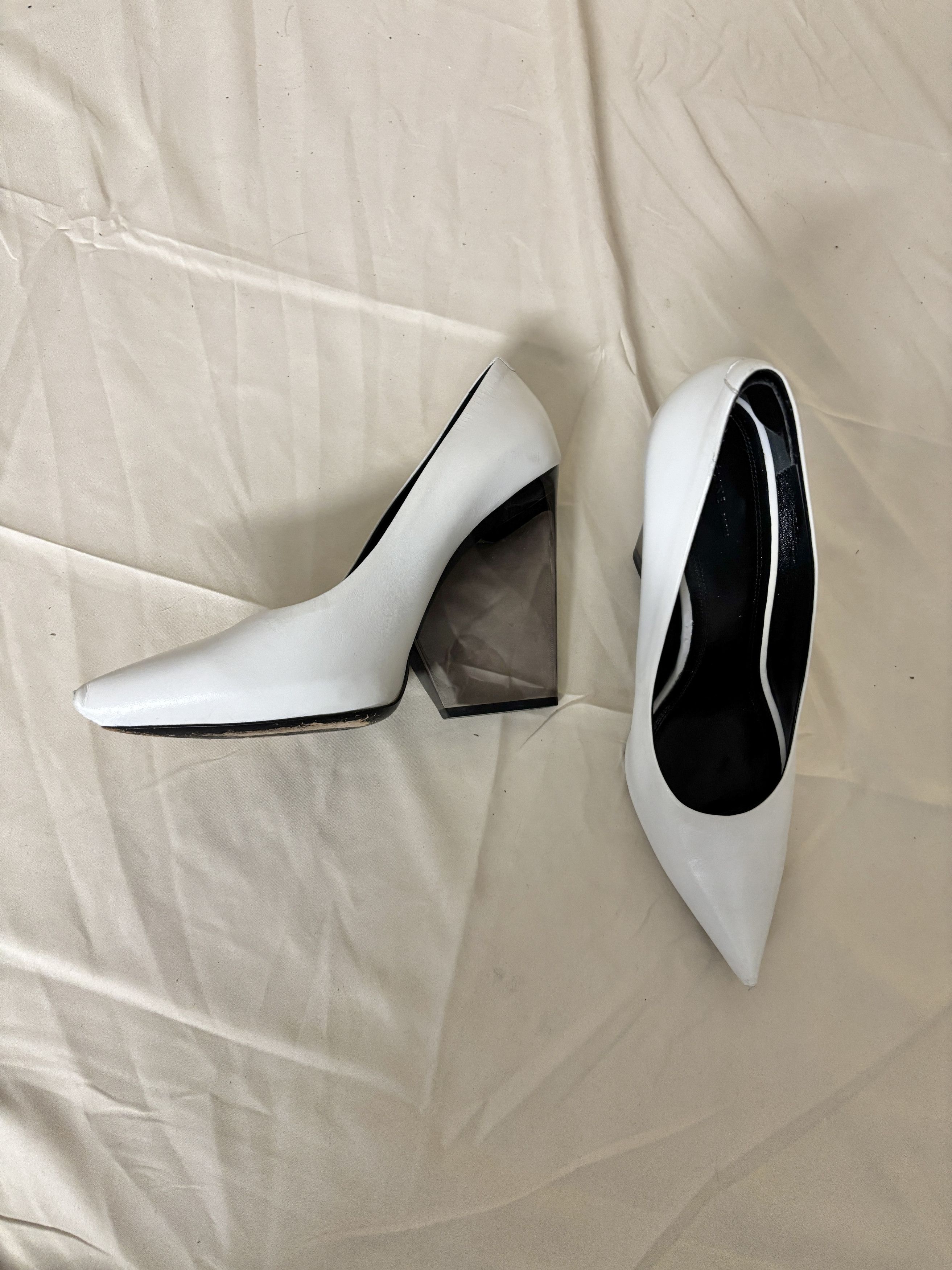 Celine Celine Clear Heel Pumps by Phoebe Philo sz 39.5 Size US 9.5 / IT 39.5 - 1 Thumbnail