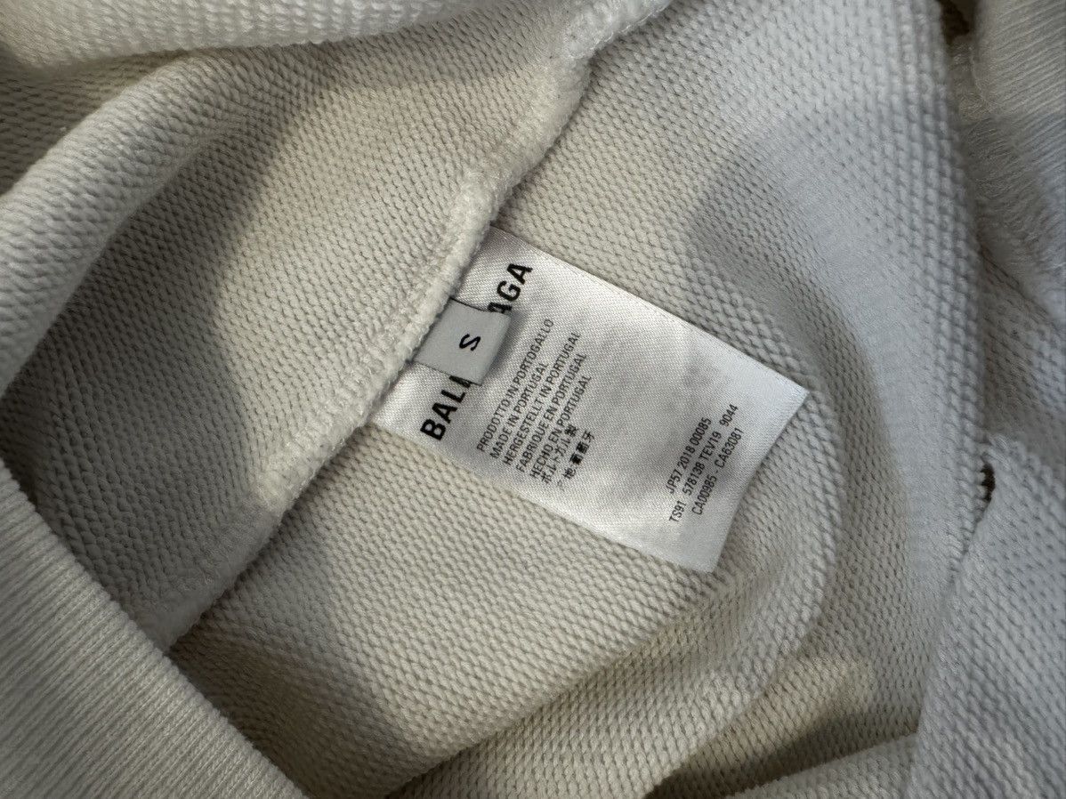 Balenciaga Balenciaga Logo Print Hoodie Size US L / EU 52-54 / 3 - 4 Thumbnail