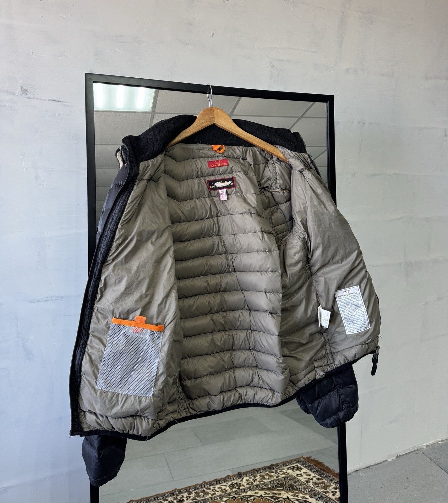 Parajumpers Parajumpers UGO Light Weight Pudder Down Navy Men's Jacket Size US XXL / EU 58 / 5 - 10 Thumbnail