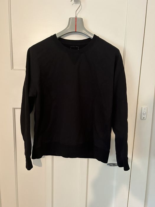 Visvim Visvim Ultimate Jumbo SB Sweat L/S Black | Grailed