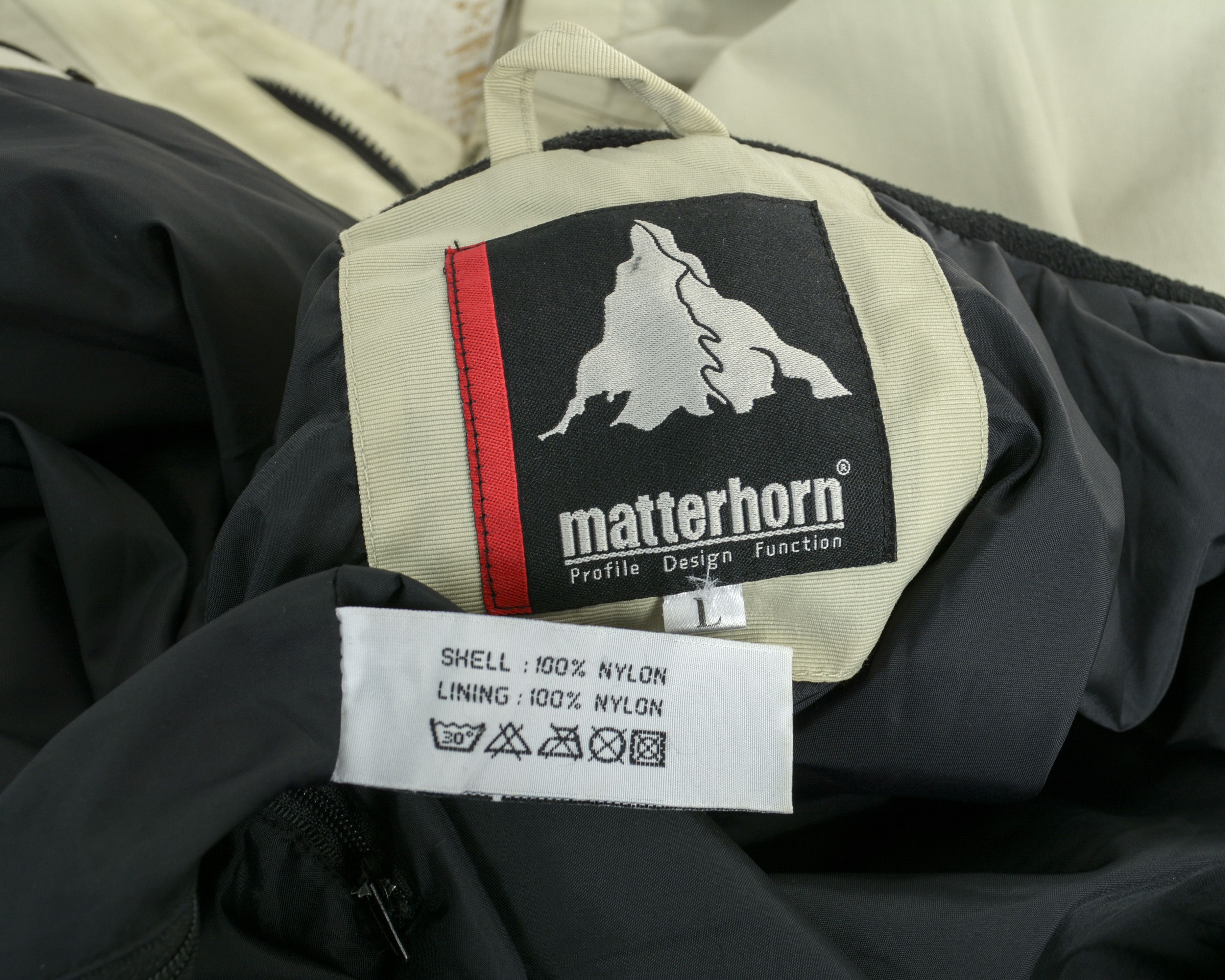 Other MATTERHORN L Jacket Windbreaker Outdoors Over Coat Zip Top Size US L / EU 52-54 / 3 - 5 Thumbnail