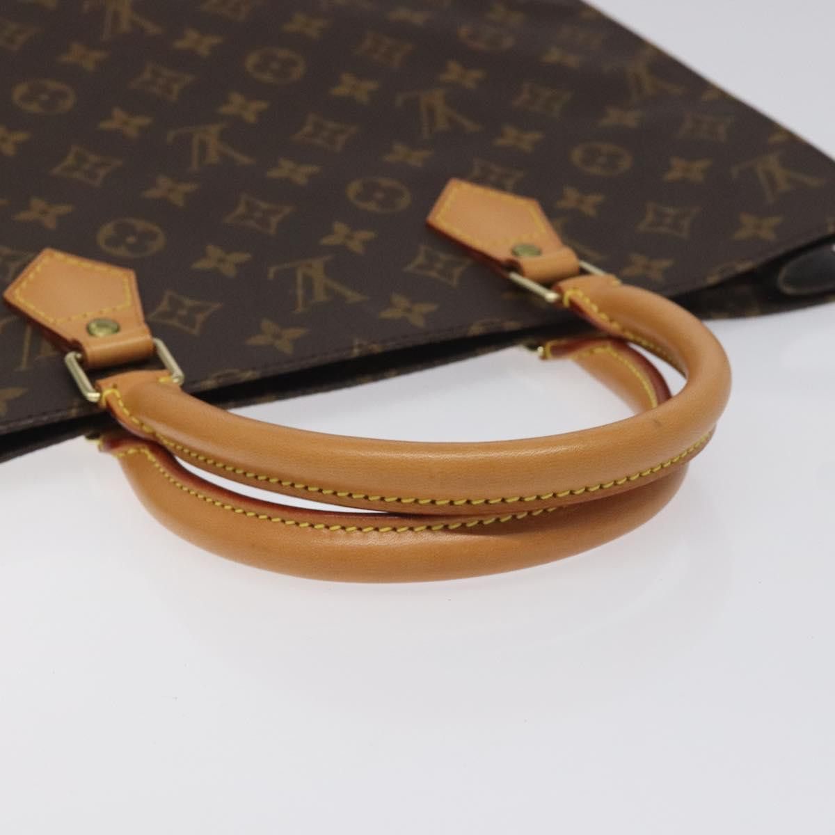 Louis Vuitton LOUIS VUITTON Monogram Sac Plat Hand Bag M51140 Size ONE SIZE - 7 Thumbnail