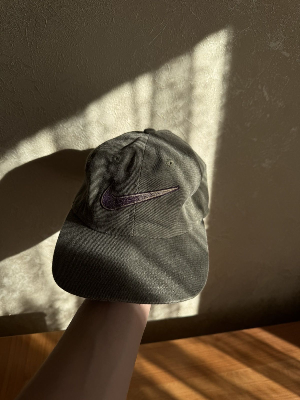 Nike Vintage Nike Big Swoosh Embroidered Cap – Olive / Sage Green Size ONE SIZE - 2 Thumbnail