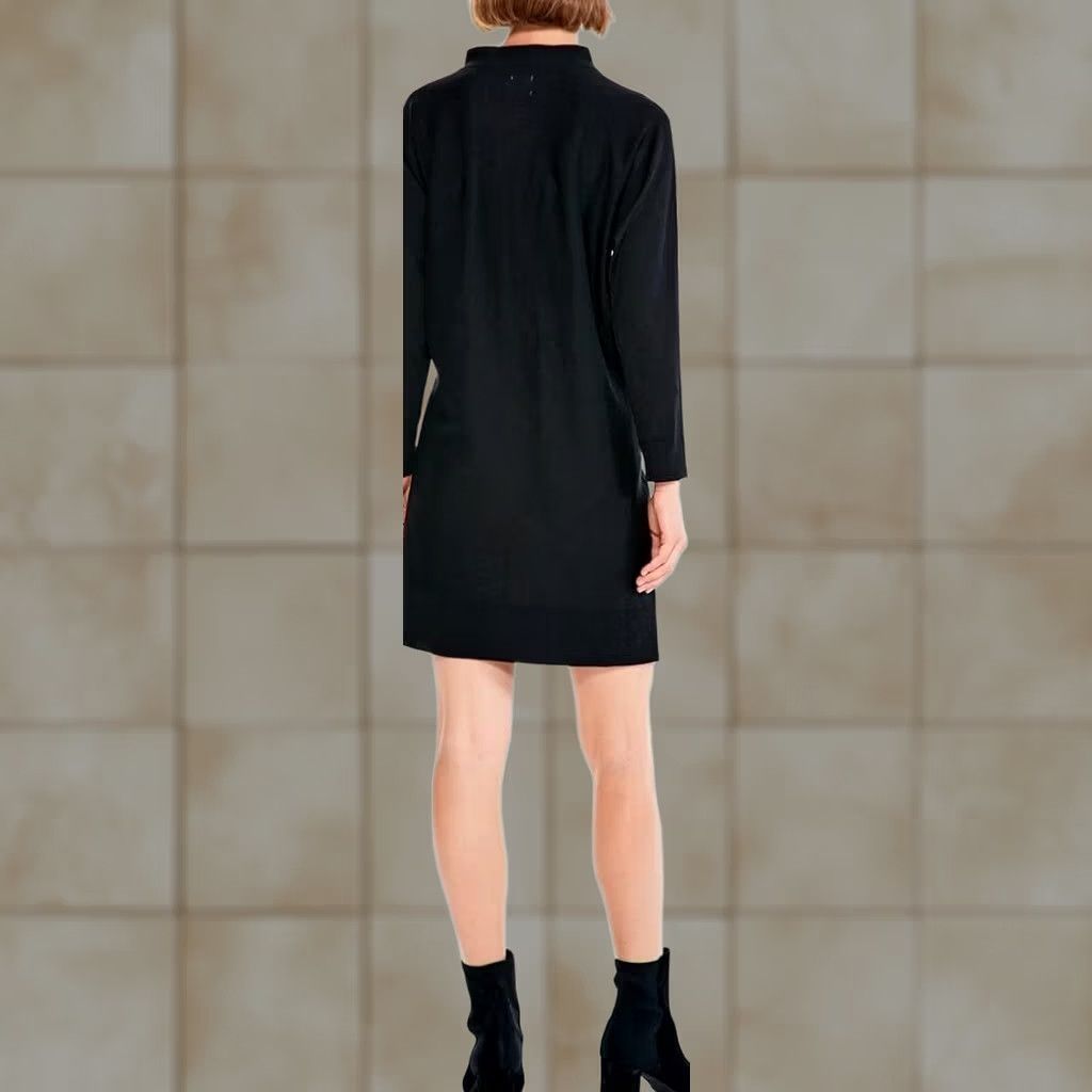 NIC+ZOE NIC+ZOE Women’s Shift Dress Dolman Sleeve Knit NWT sz M Black Onyx 90s Party/Cocktail Cocktail Party Dress Size M / US 6-8 / IT 42-44 - 1 Thumbnail