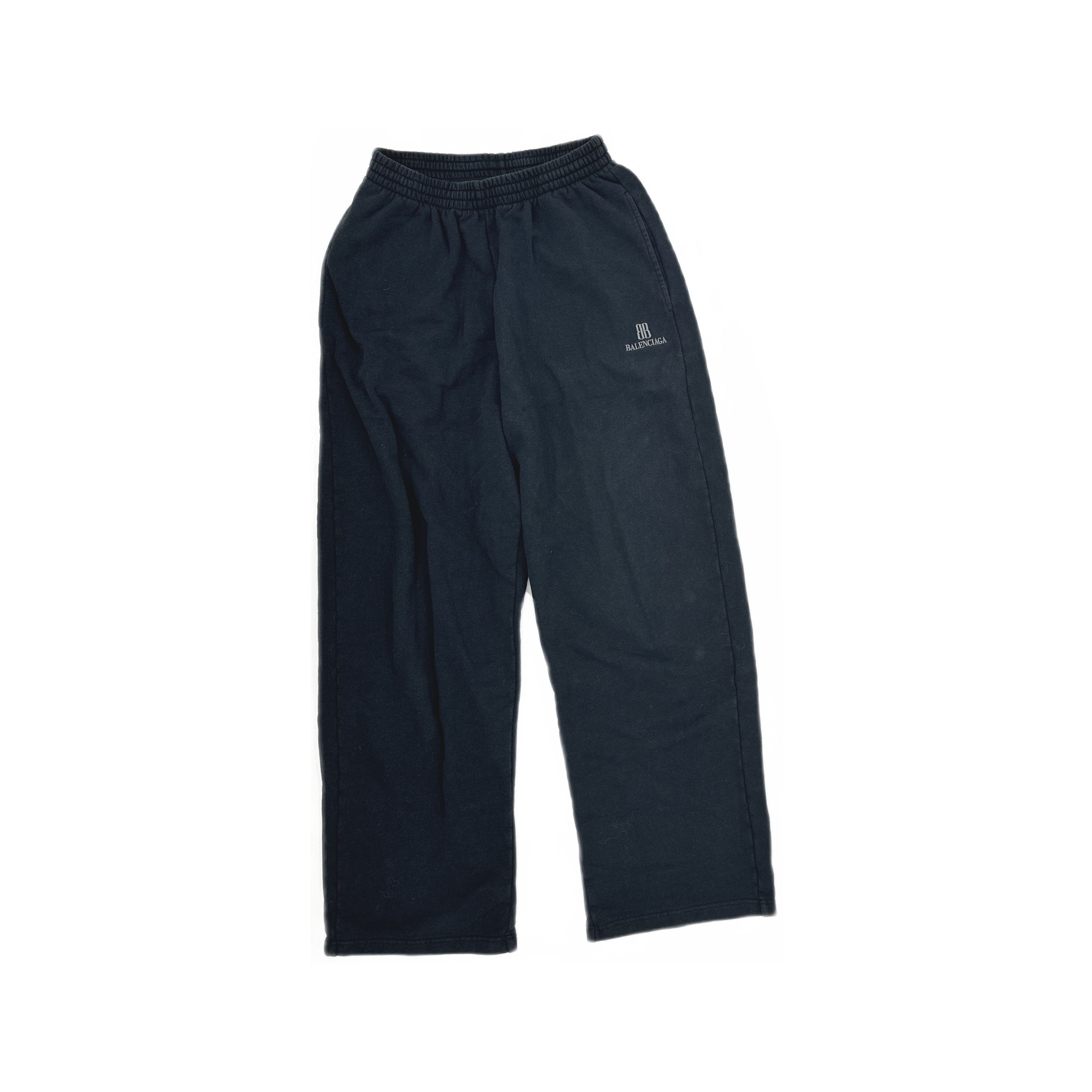 Balenciaga Balenciaga Embroidered Logo Sweatpants Size S Size US 30 / EU 46 - 1 Thumbnail