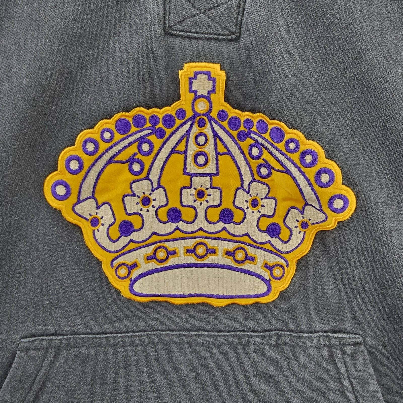 Adidas Adidas Los Angeles Kings Lace Up Hoodie Mens Large Black Size US L / EU 52-54 / 3 - 4 Thumbnail