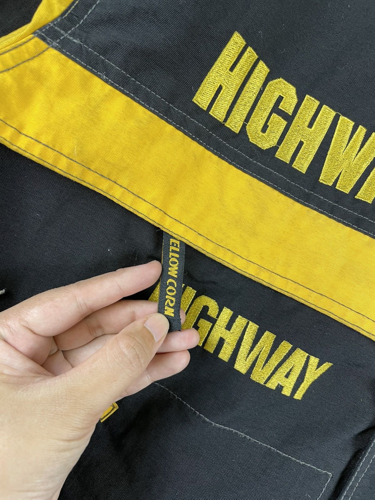 Vintage 🔥YELLOW CORN Magician Highway Sledge Hammer Biker Jacket Size US L / EU 52-54 / 3 - 10 Thumbnail