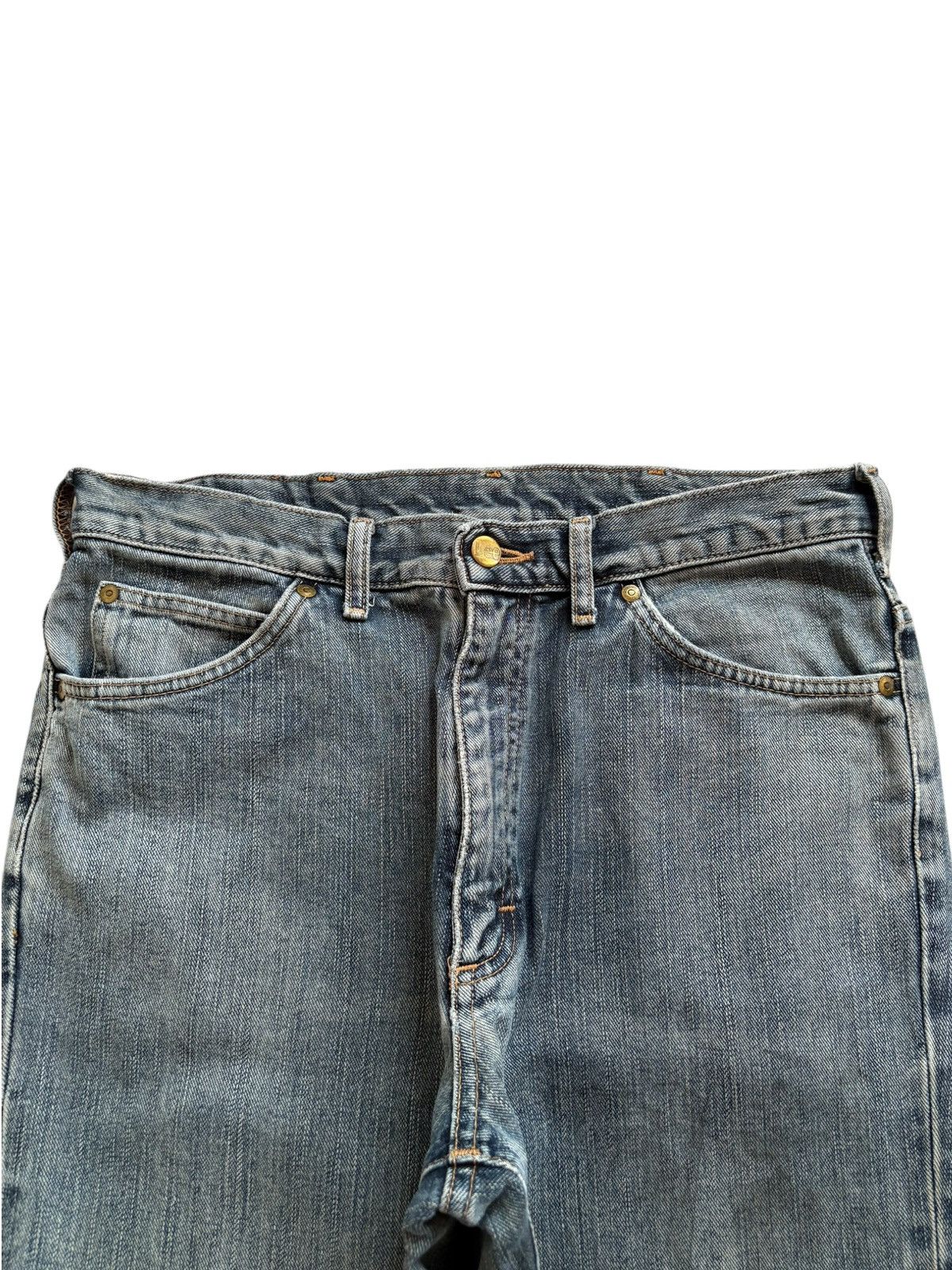 Japanese Brand × Lee Vintage Japanese Lee Mud Wash Loose Jeans Size US 32 / EU 48 - 4 Thumbnail