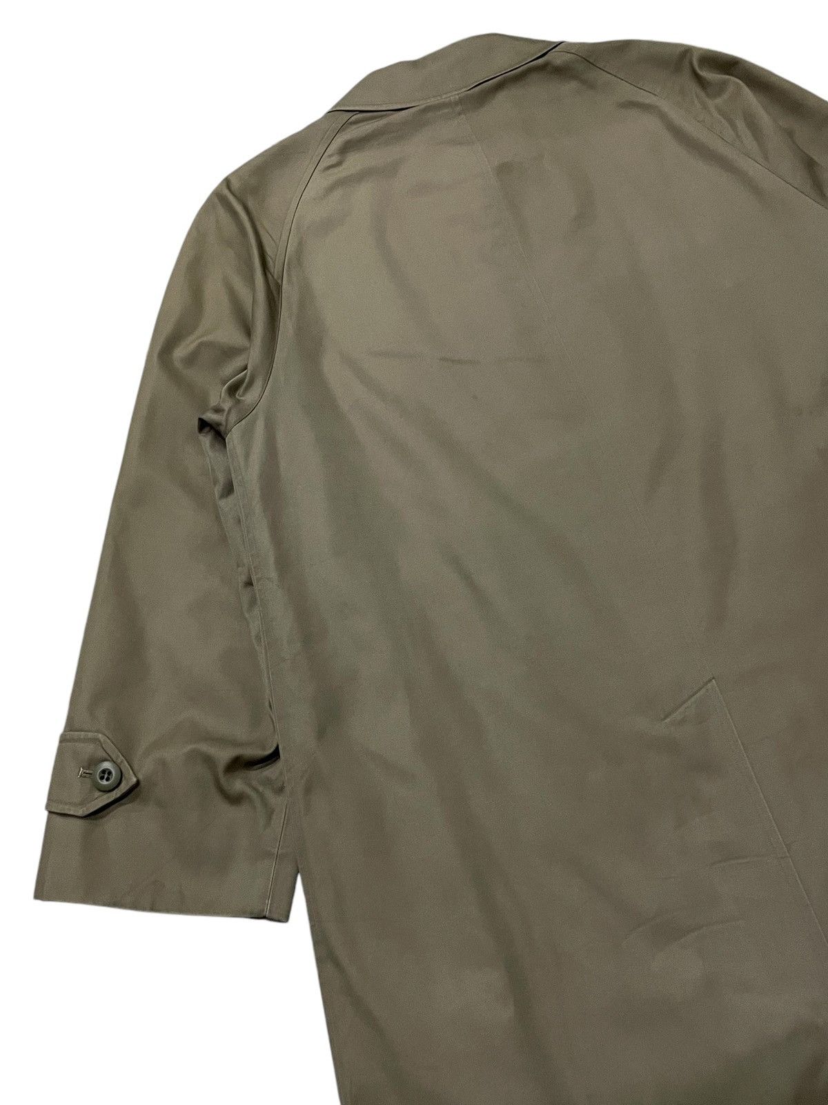 Burberry × Vintage Burberrys Nova Check Wool Lined Trench Coat Long Jacket Size US M / EU 48-50 / 2 - 9 Thumbnail