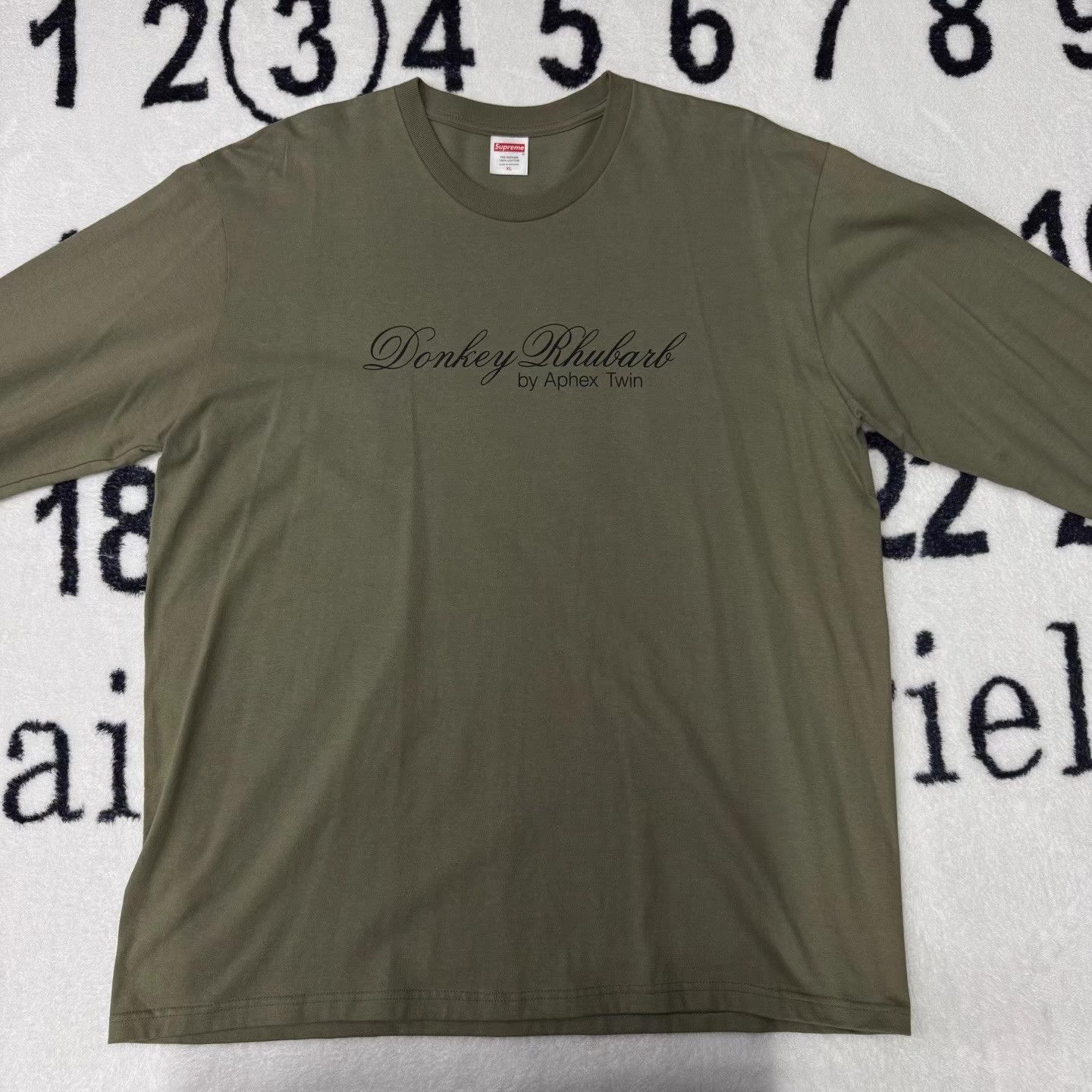 Streetwear × Supreme Aphex Twin Supreme “Rhubarb Donkey” Long 