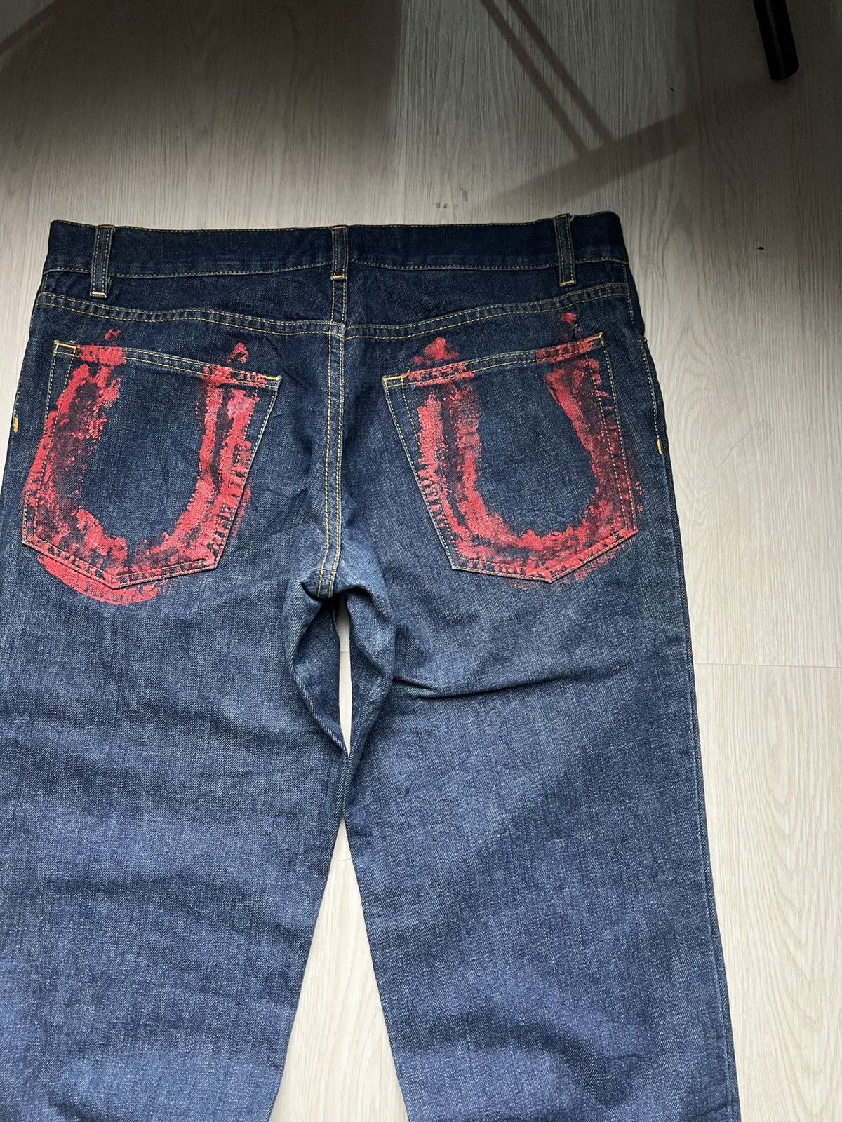 John Galliano John Galliano Horseshoe Pocket And Hidden Pocket Denim Size US 34 / EU 50 - 4 Thumbnail