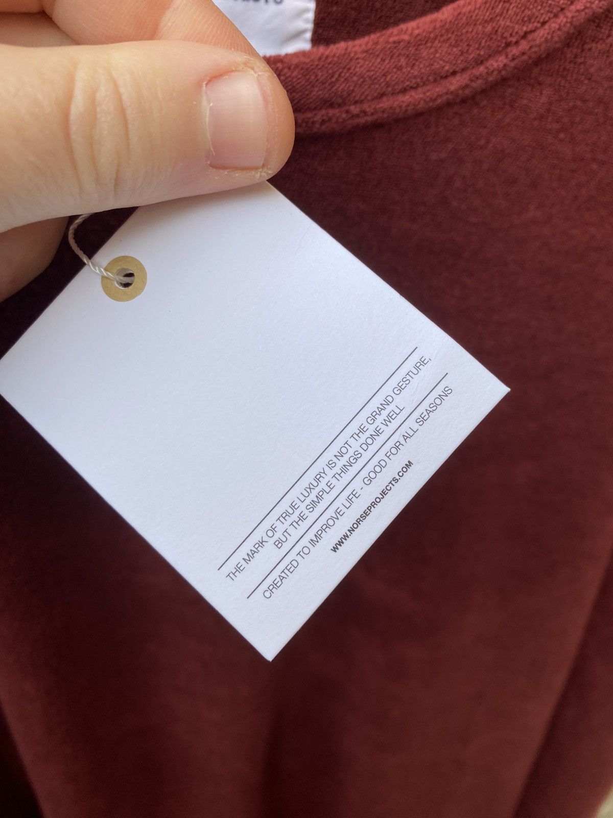 Norse Projects Norse Projects Harfdan Towelling Overdyed Sweatshirt Size M Size US M / EU 48-50 / 2 - 9 Thumbnail