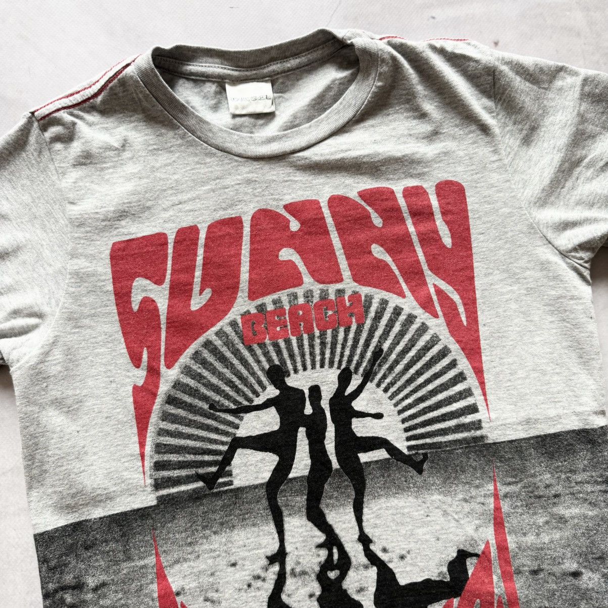 Diesel 00s Diesel Sunny Beach Festival T-Shirt Tee Y2K Size XS / US 0-2 / IT 36-38 - 4 Thumbnail