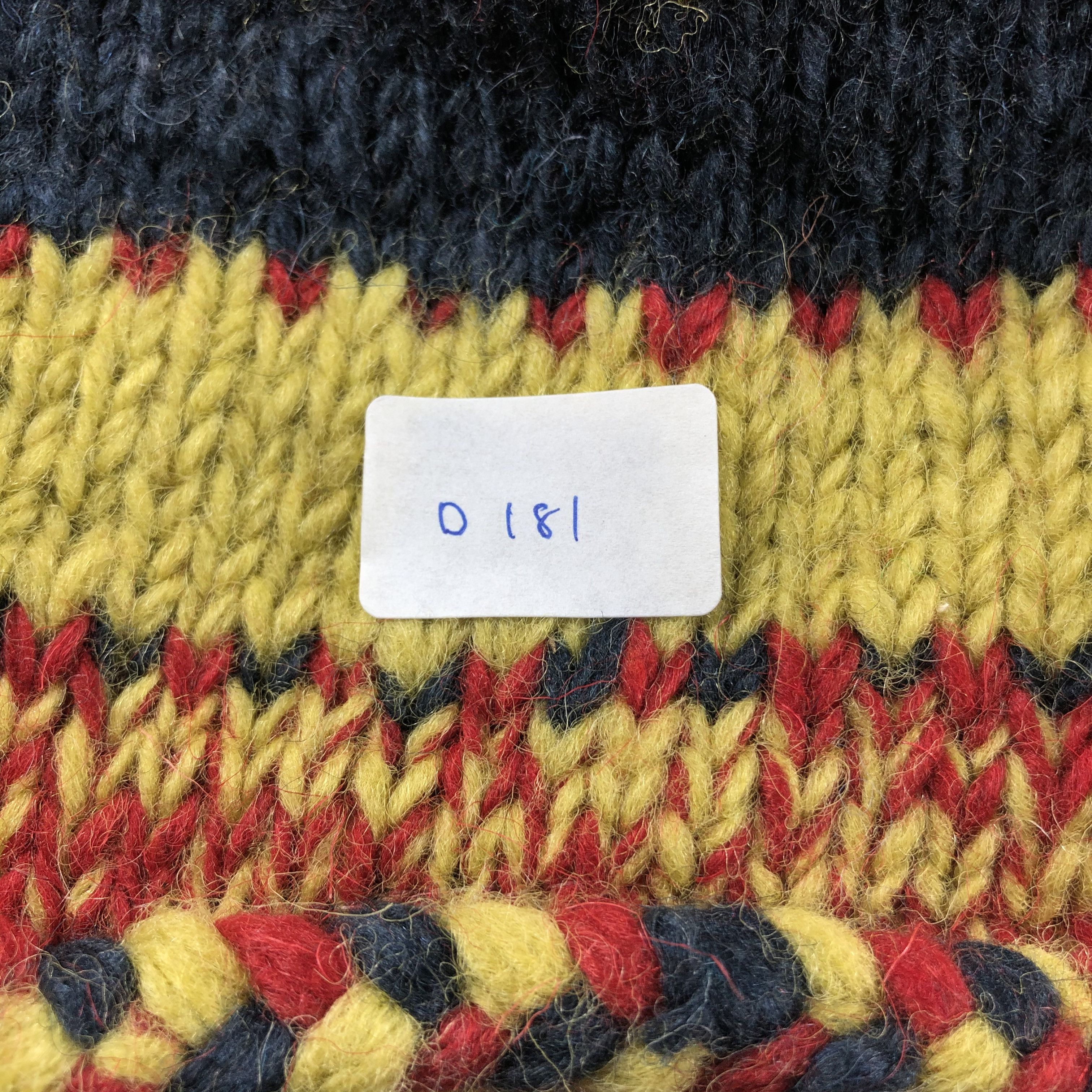Japanese Brand × Vintage Unknown Stripe Ear Flap Hat Beanie Snow Hat Snow Cap -D181 Size ONE SIZE - 7 Thumbnail