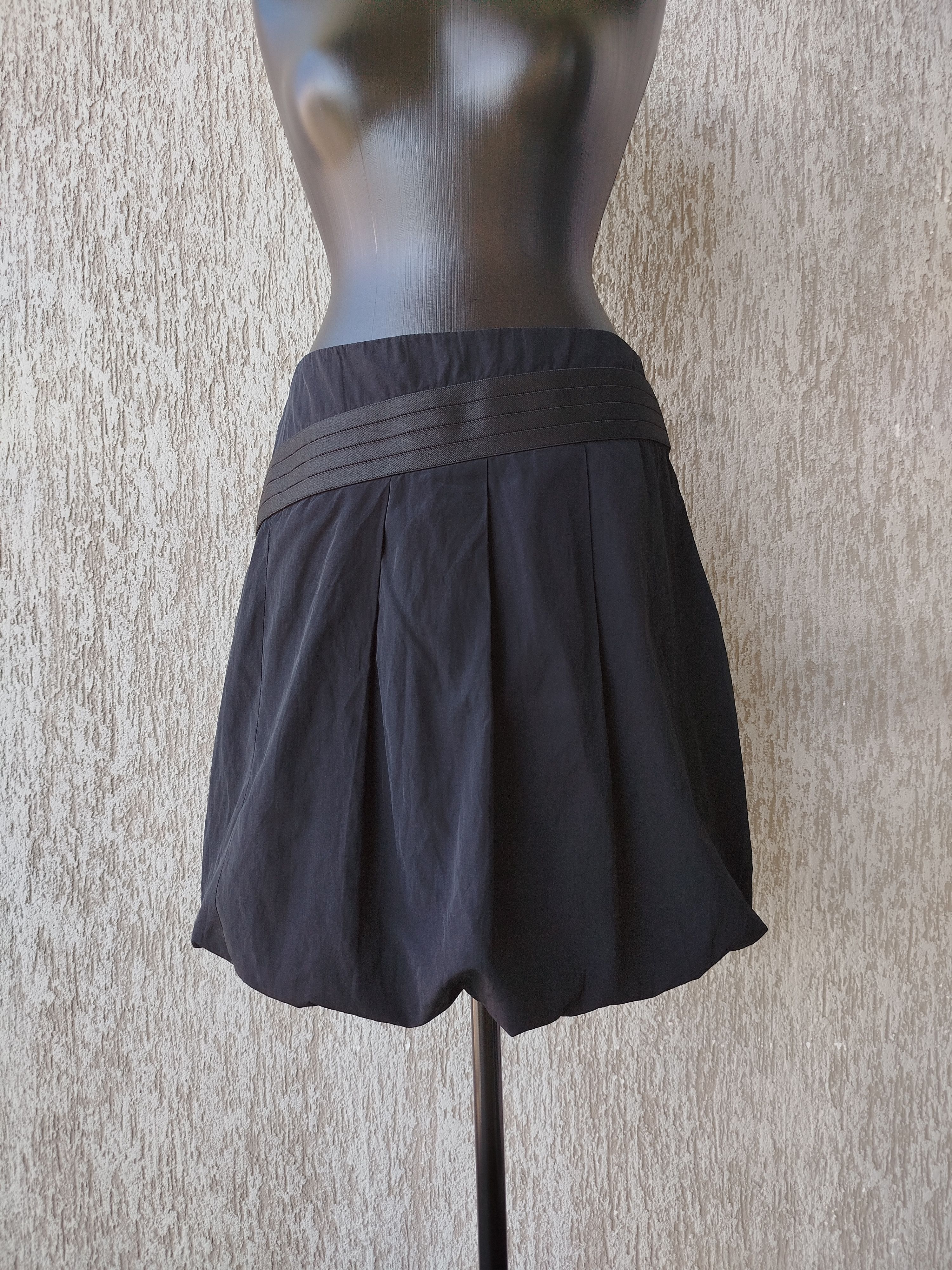 Sarah Pacini Balloon Skirt Lined Zip Cotton Blend Italy Size 2/M Size 28" / US 6 / IT 42 - 2 Thumbnail
