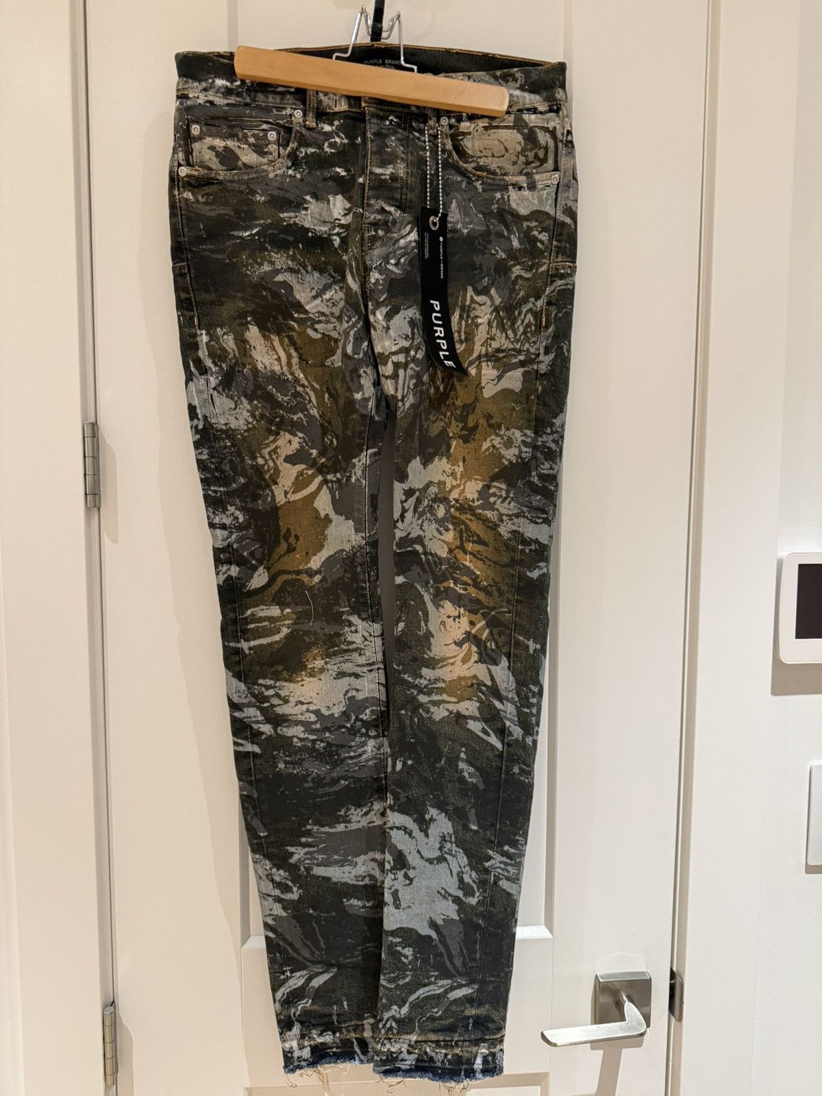 Purple Brand P001 Jeans – Topaz Overdyed Hydro Dip – W32