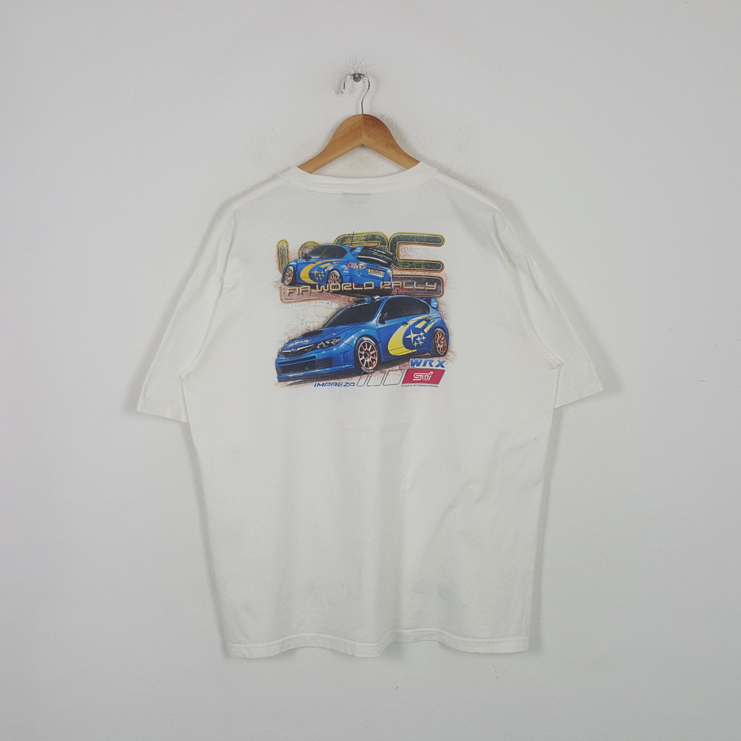 Vintage Vintage Subaru Impreza WRX STI Rally Team Tshirt RR11 Size US XL / EU 56 / 4 - 1 Thumbnail