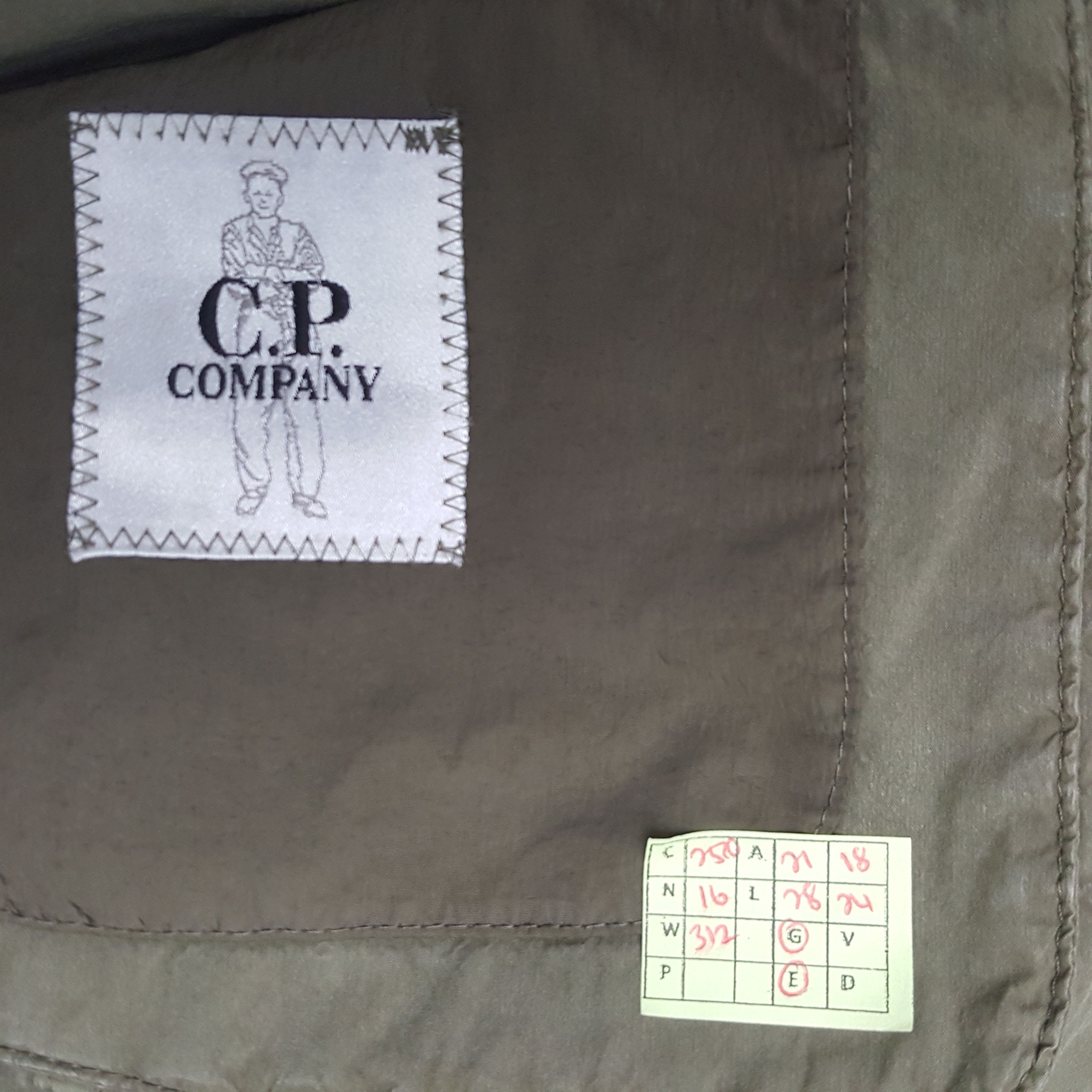 C.P. Company × Vintage Vintage C.P. Company Italian Brand Coat Jacket Size US M / EU 48-50 / 2 - 7 Thumbnail