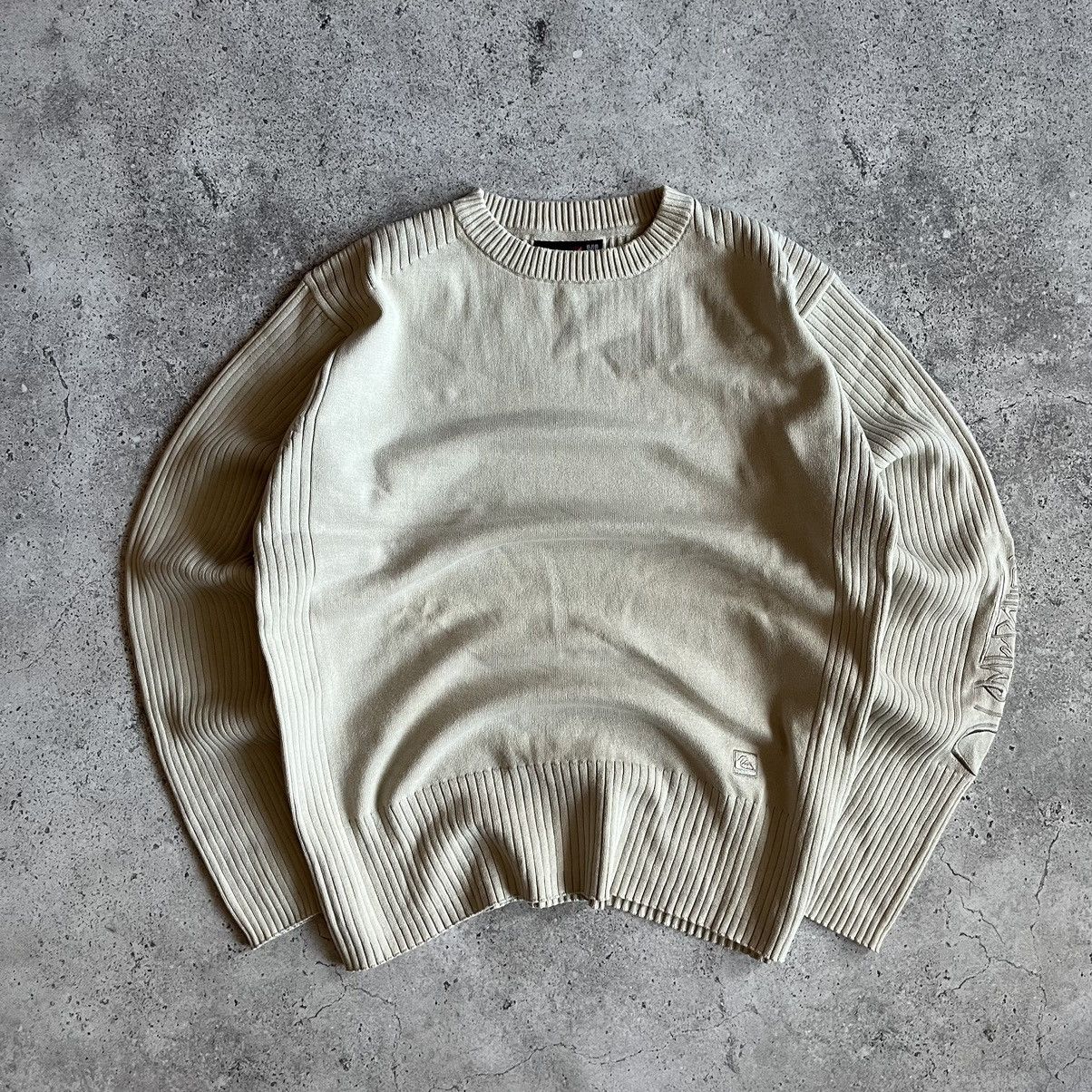 20471120 × If Six Was Nine × Quiksilver Vintage Avantgarde Quiksilver Sleeve Logo Knitwear Sweater Size US XL / EU 56 / 4 - 1 Thumbnail