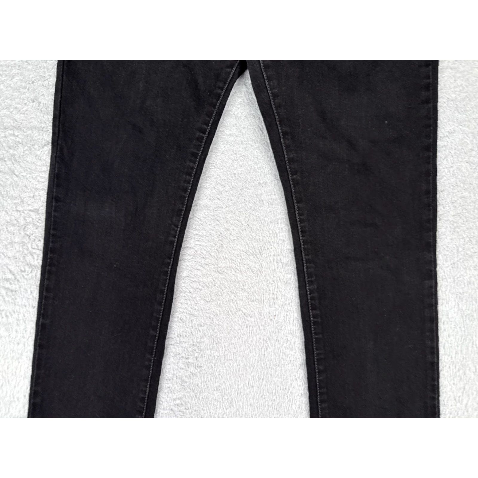 Levi's Levi's Black Charcoal Wash Mid Rise Skinny Jeans Womens 10 30x32 Denim Stretch 5-Pocket City Size 32" / US 10 / IT 46 - 3 Thumbnail