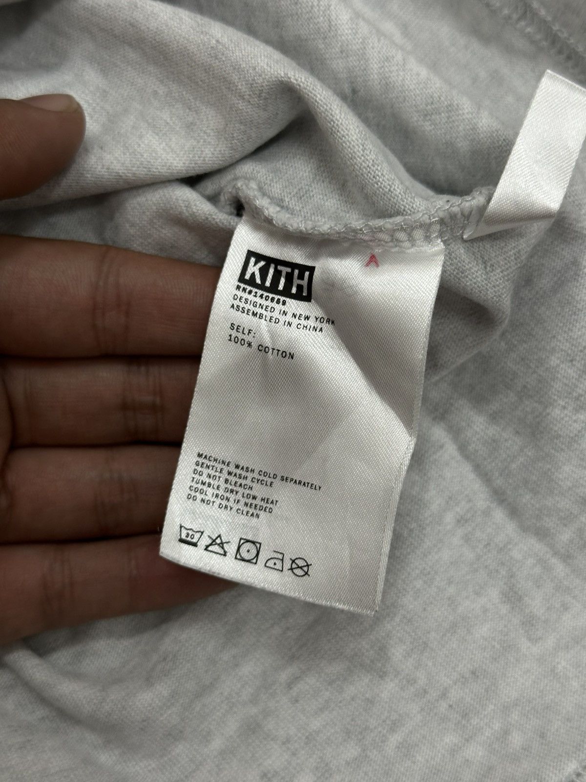 Kith SS20 Kith Pastel Tee Light Grey Men's Size US M / EU 48-50 / 2 - 5 Thumbnail