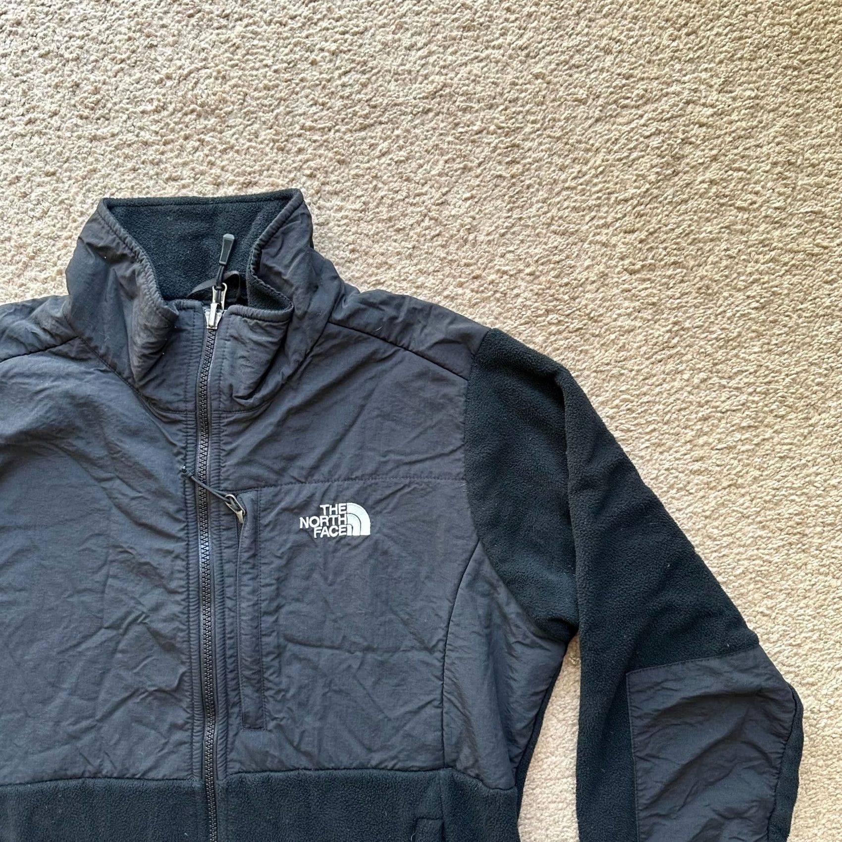 The North Face The North Face Jacket Womens Large Polartec Full Zip Mock Neck Fleece Black Size L / US 10 / IT 46 - 5 Thumbnail