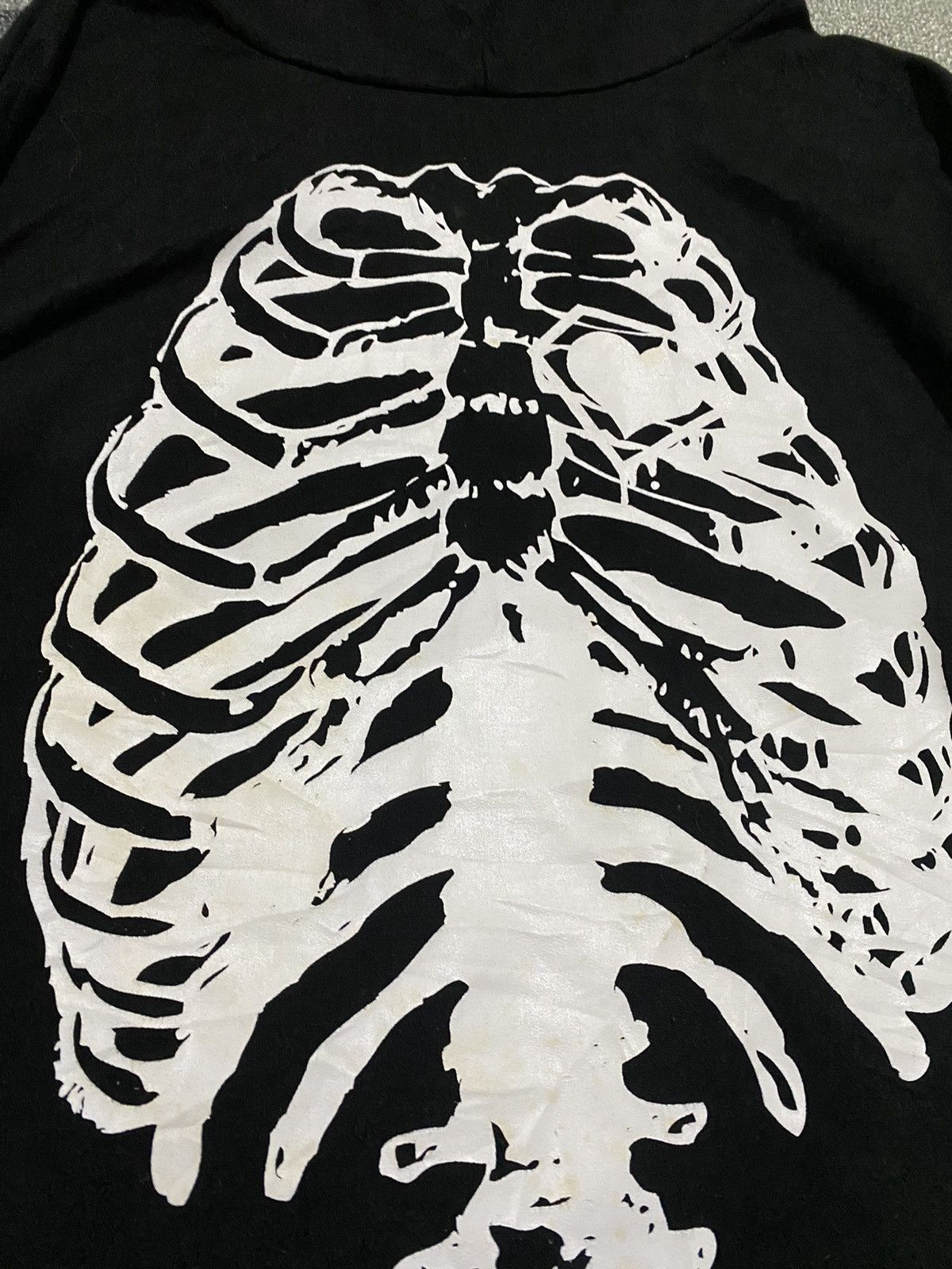 Hysteric Glamour × If Six Was Nine × Le Grande Bleu (L.G.B.) Y2k Super Lovers skelton ifsixwasnine studded hoodie Size US L / EU 52-54 / 3 - 12 Thumbnail