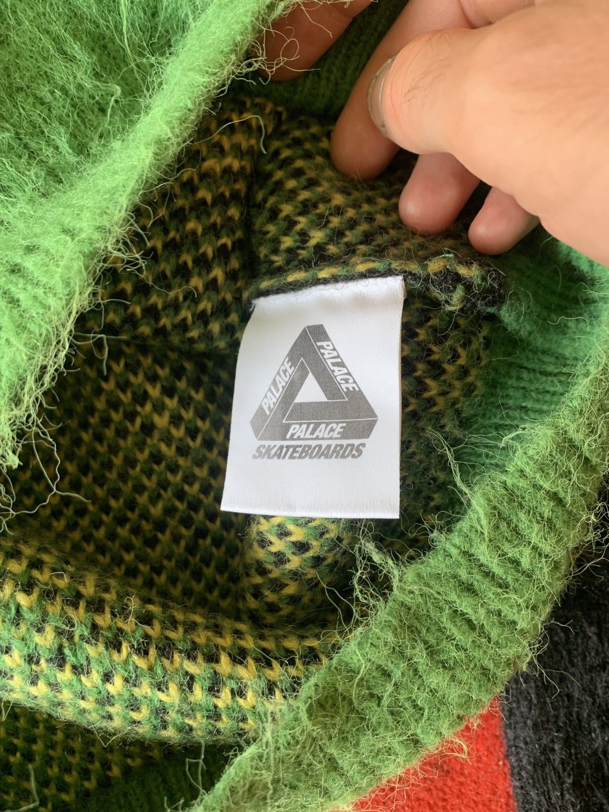 Palace palace jamaica hairy flag knit Fall24’ Size US L / EU 52-54 / 3 - 3 Thumbnail