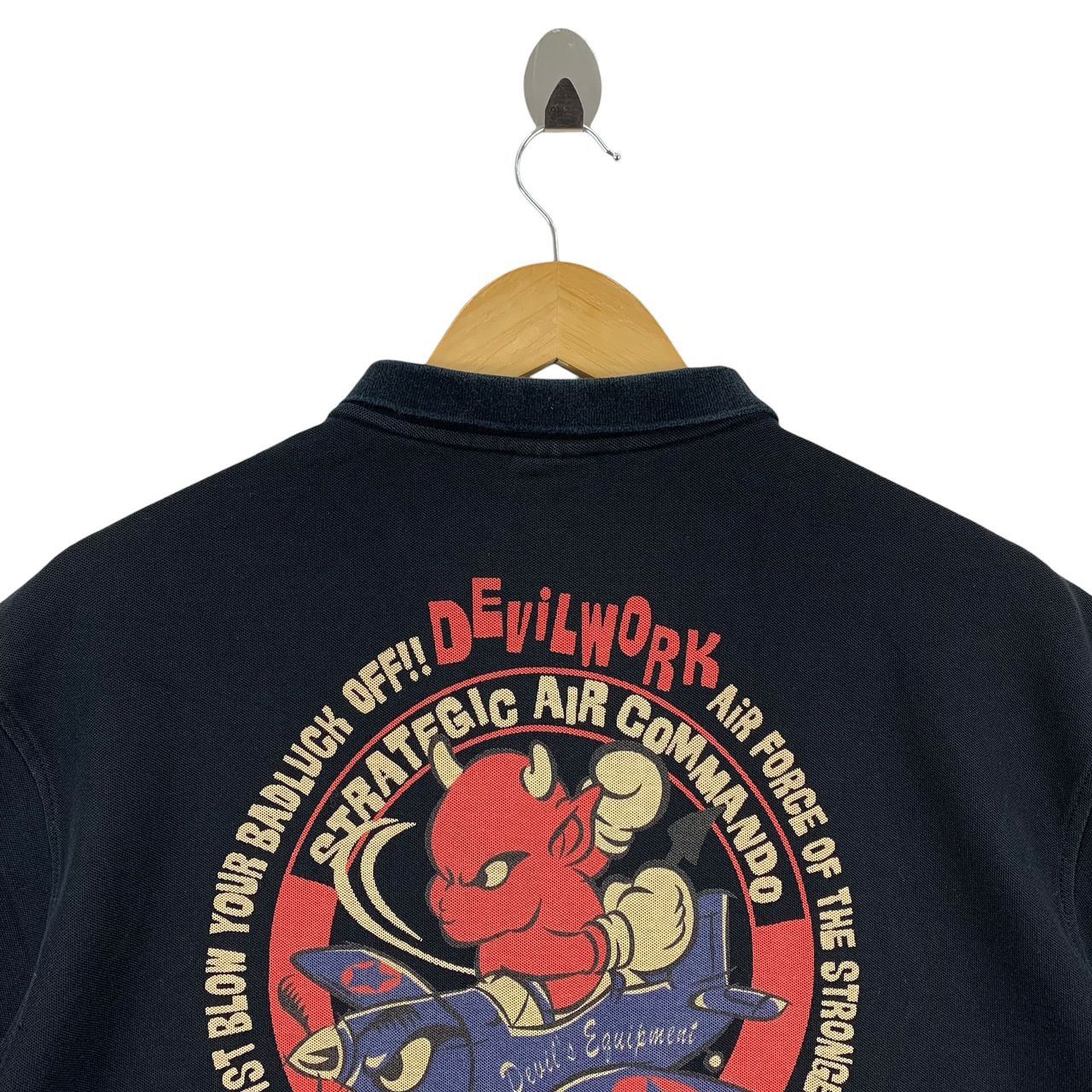 Japanese Brand × Tedman × Vintage Vintage TEDMAN Devil work back hit polo tee Size US XXL / EU 58 / 5 - 12 Thumbnail