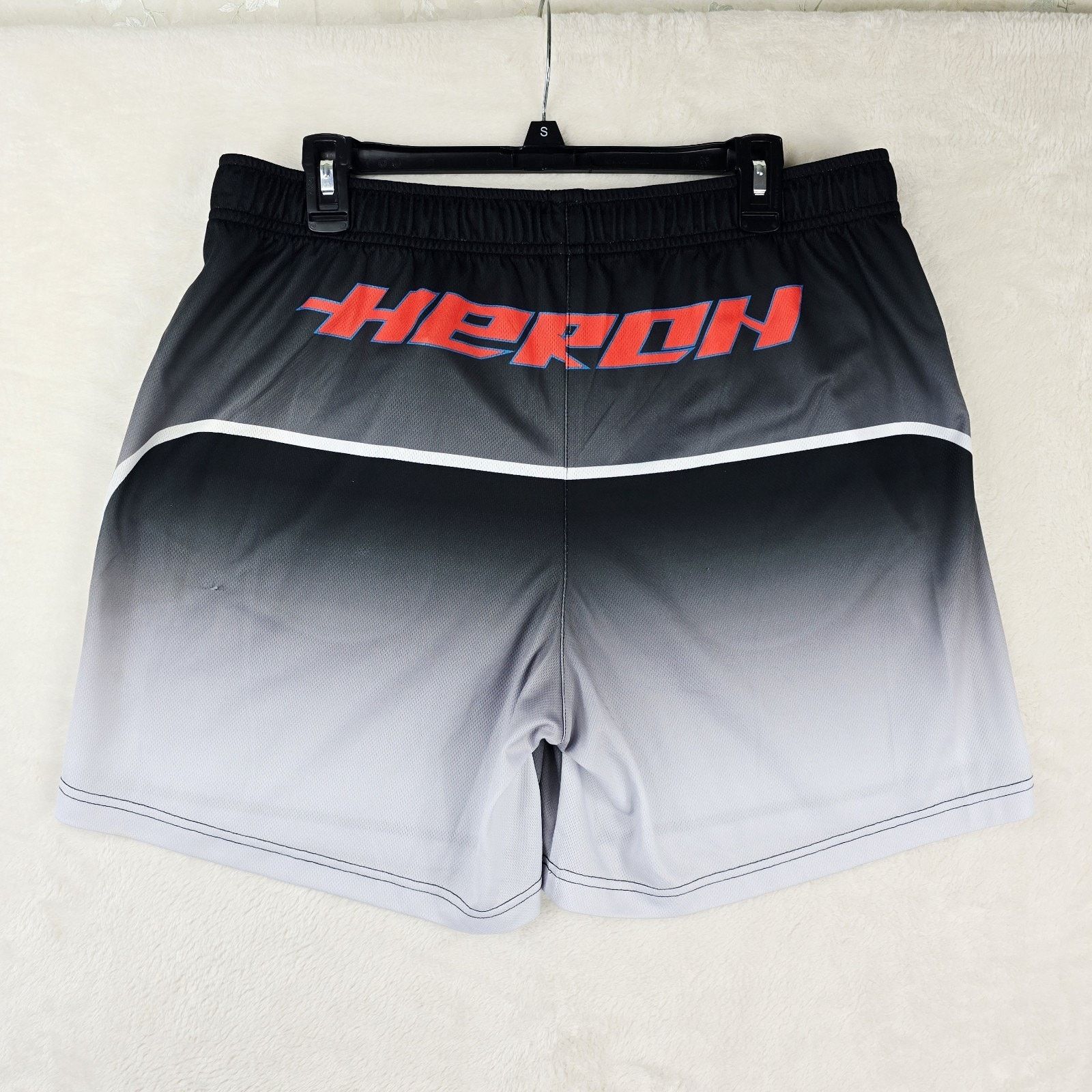 Heron Preston Heron Preston Dry Fit Shorts Mens XXL Y2K Tribal Flames Size US 34 / EU 50 - 7 Thumbnail