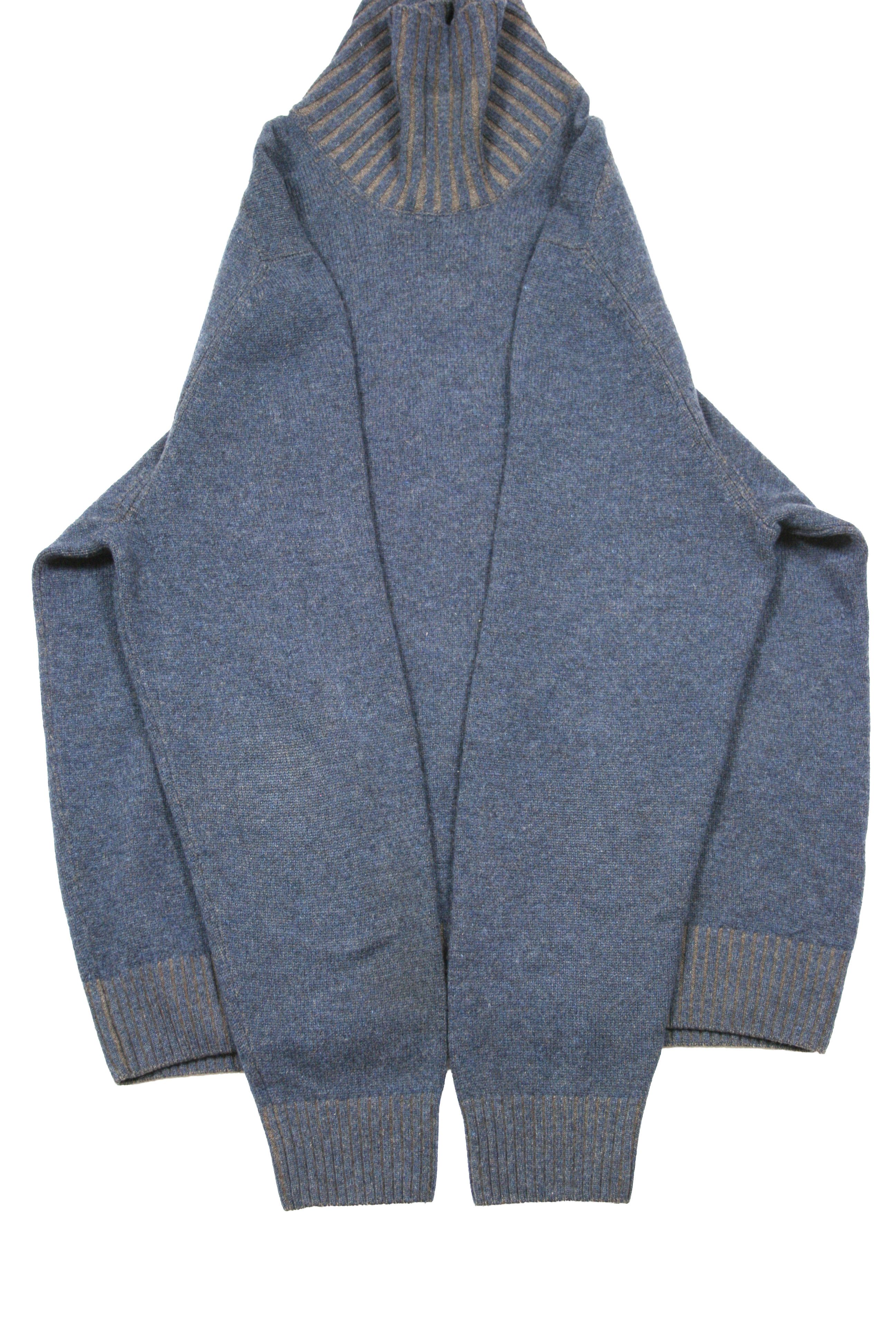 Gran Sasso Wool Cashmere Roll Neck Knit Size US M / EU 48-50 / 2 - 6 Thumbnail