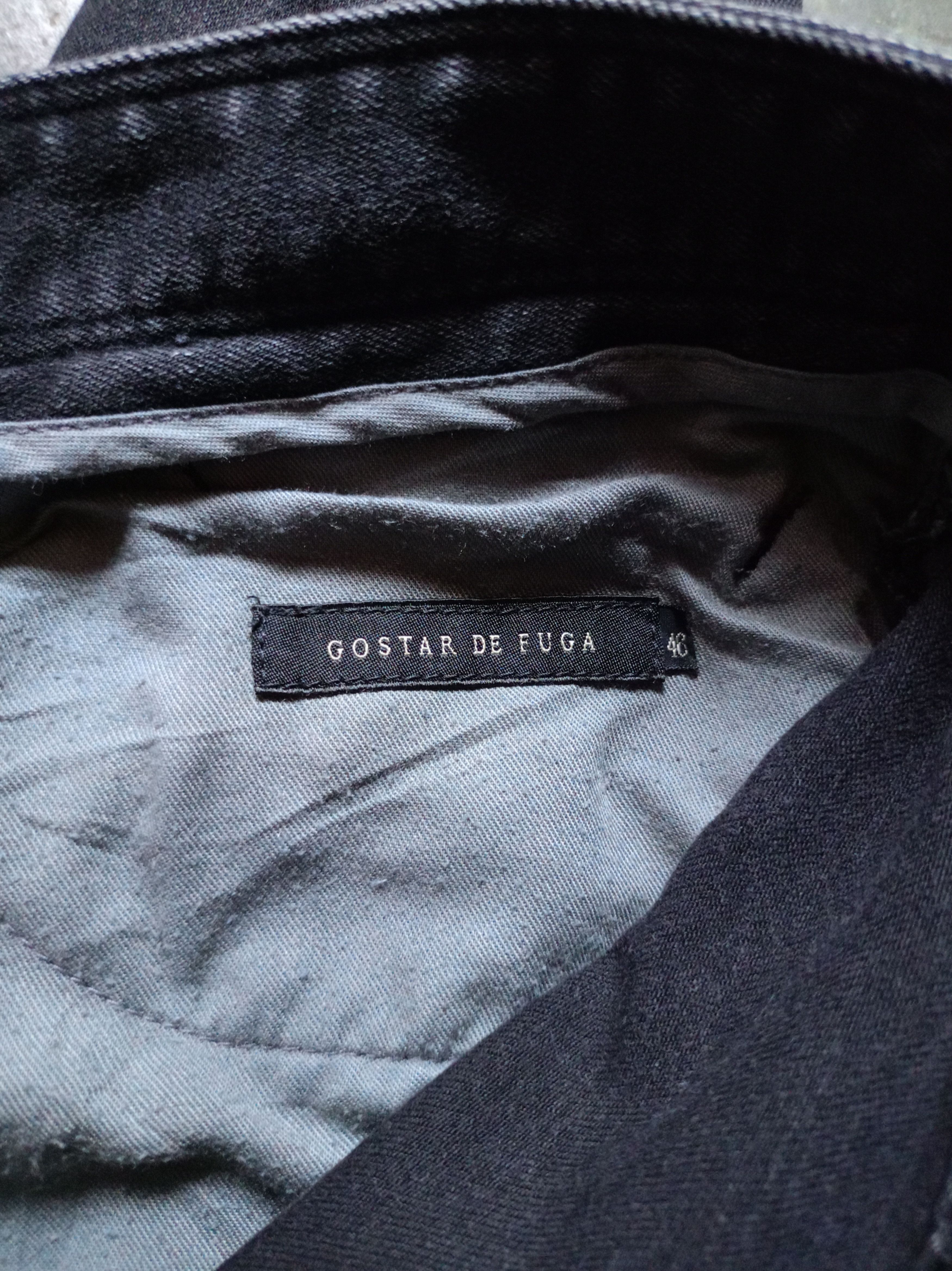 GOSTAR DE FUGA × Japanese Brand Gostar De Fuga Skinny Denim Pants Size US 33 - 9 Thumbnail