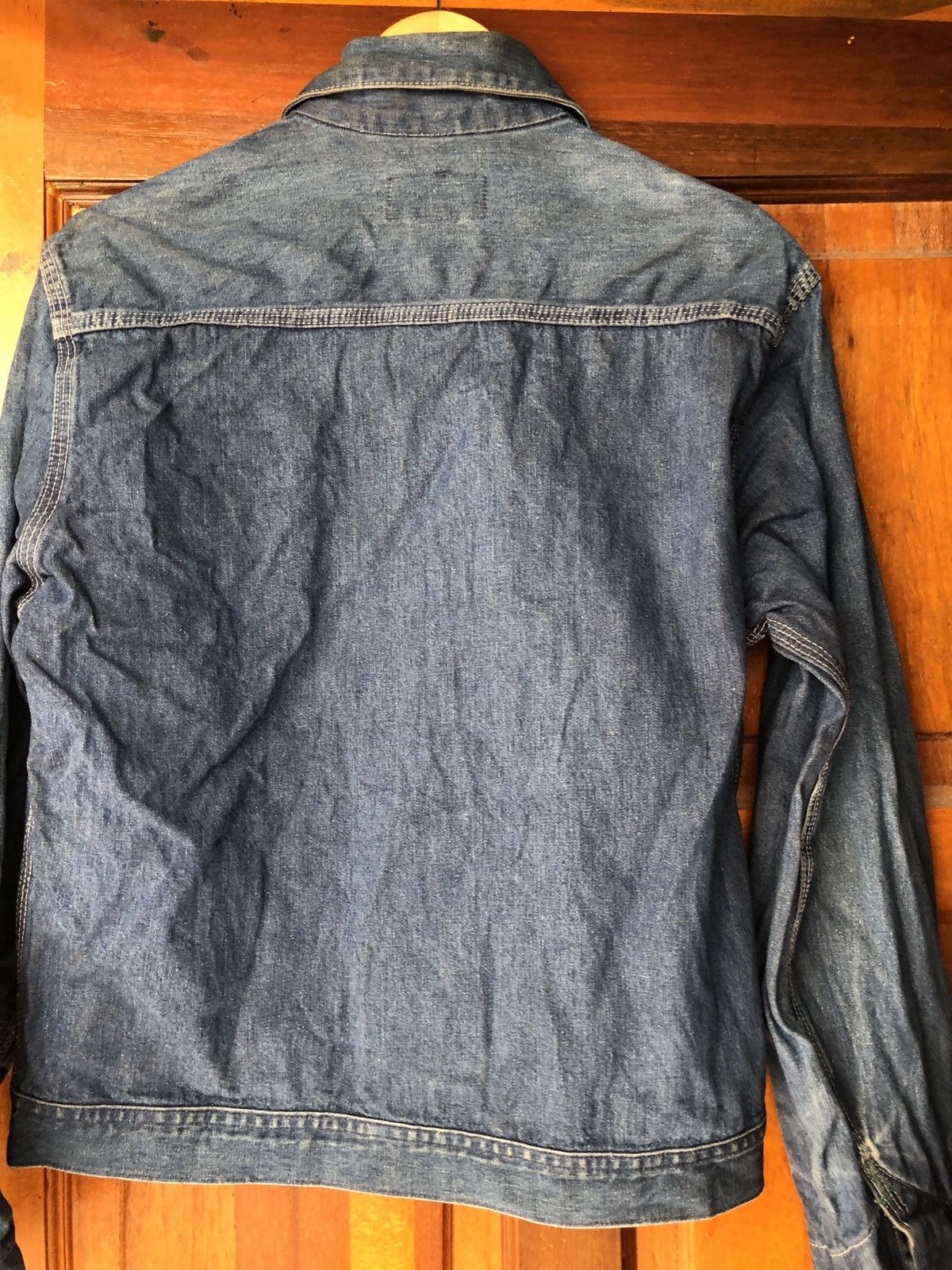 Oshkosh × Vintage VINTAGE OSHKOSH WORK DENIM JACKET IDEAL ZIPPER Size US M / EU 48-50 / 2 - 5 Thumbnail
